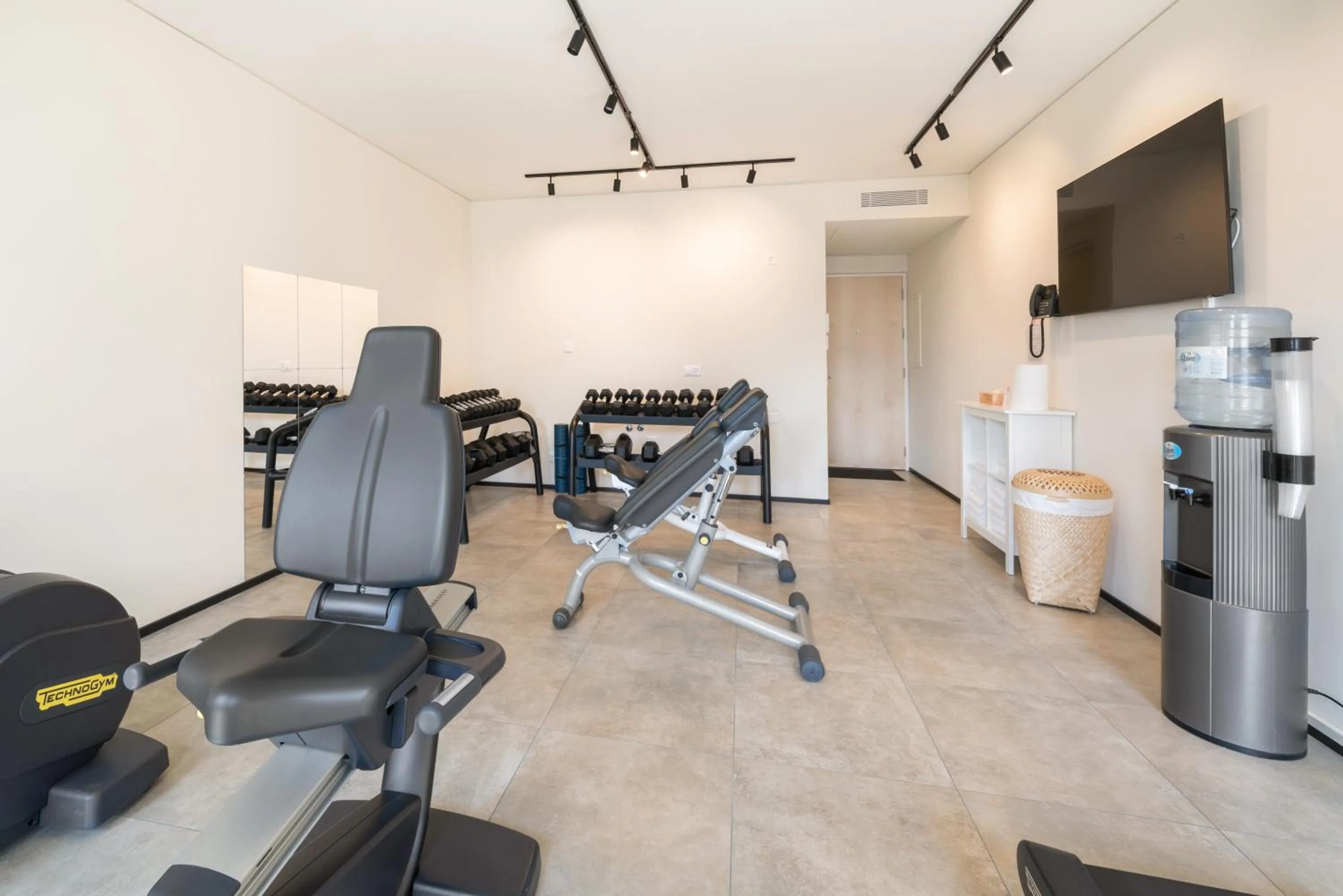Fitness centre/facilities in Swiss Hotel Apartments - Lugano