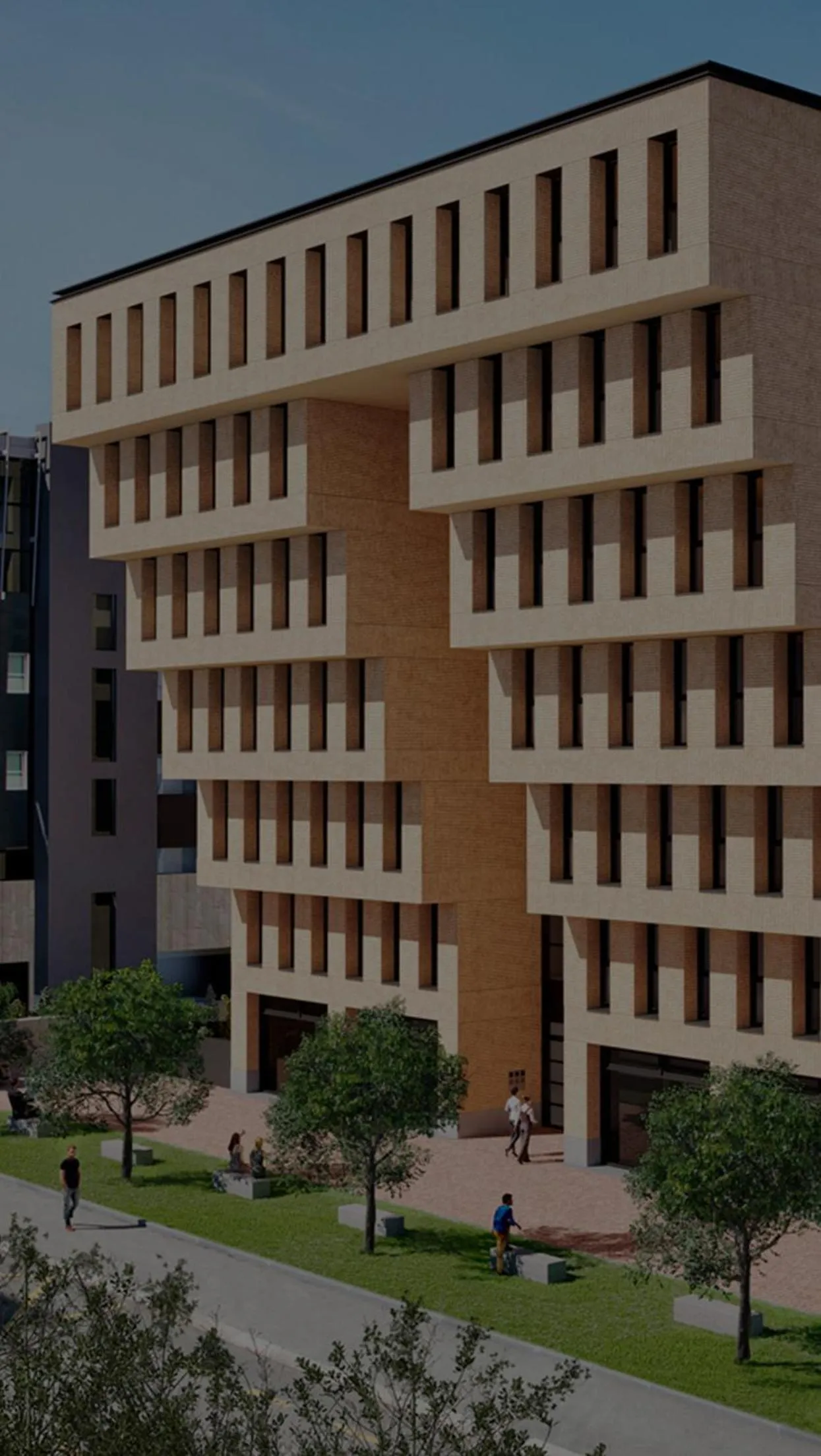 Property building in Swiss Hotel Apartments - Lugano