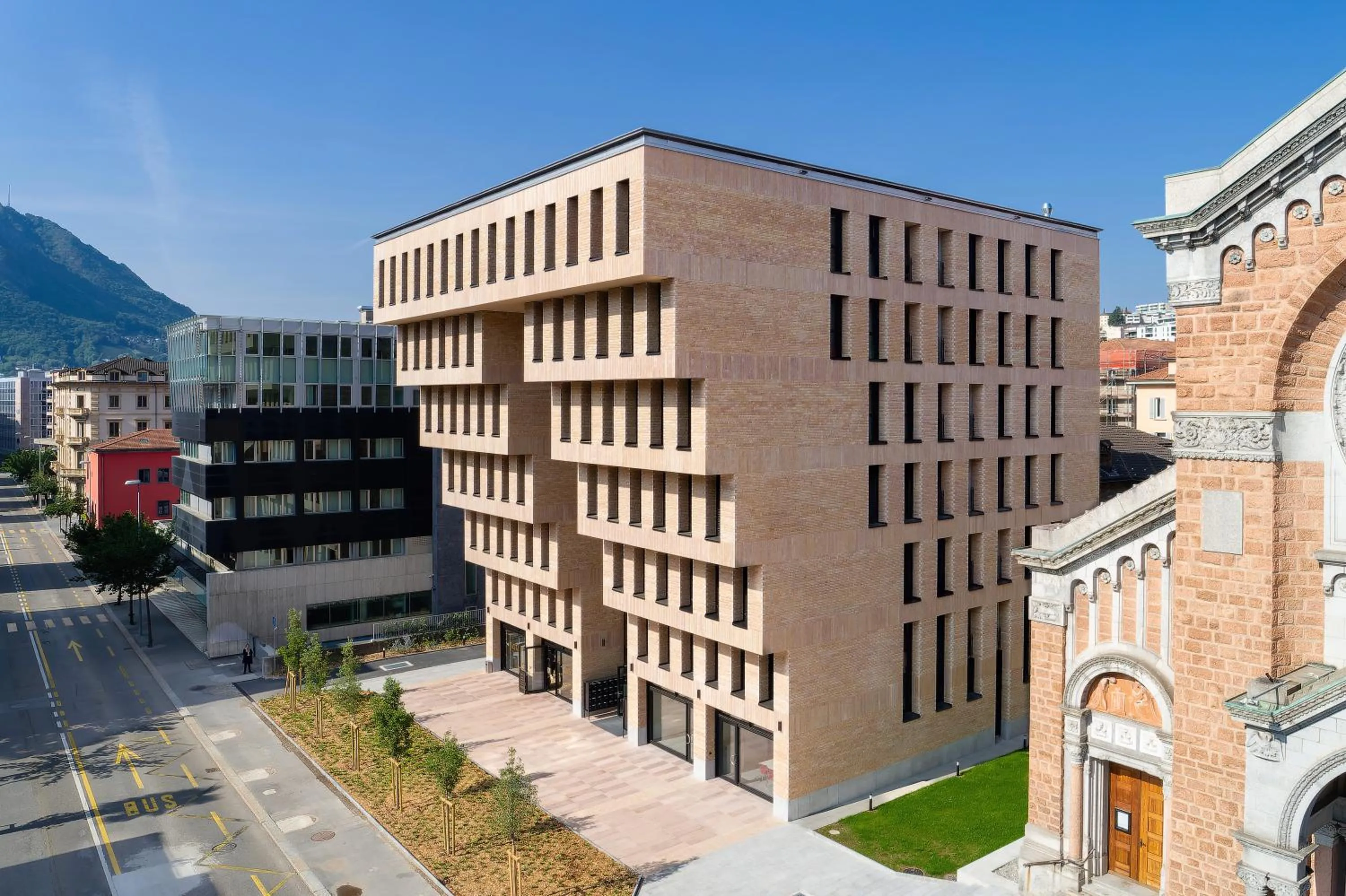 Property building in Swiss Hotel Apartments - Lugano