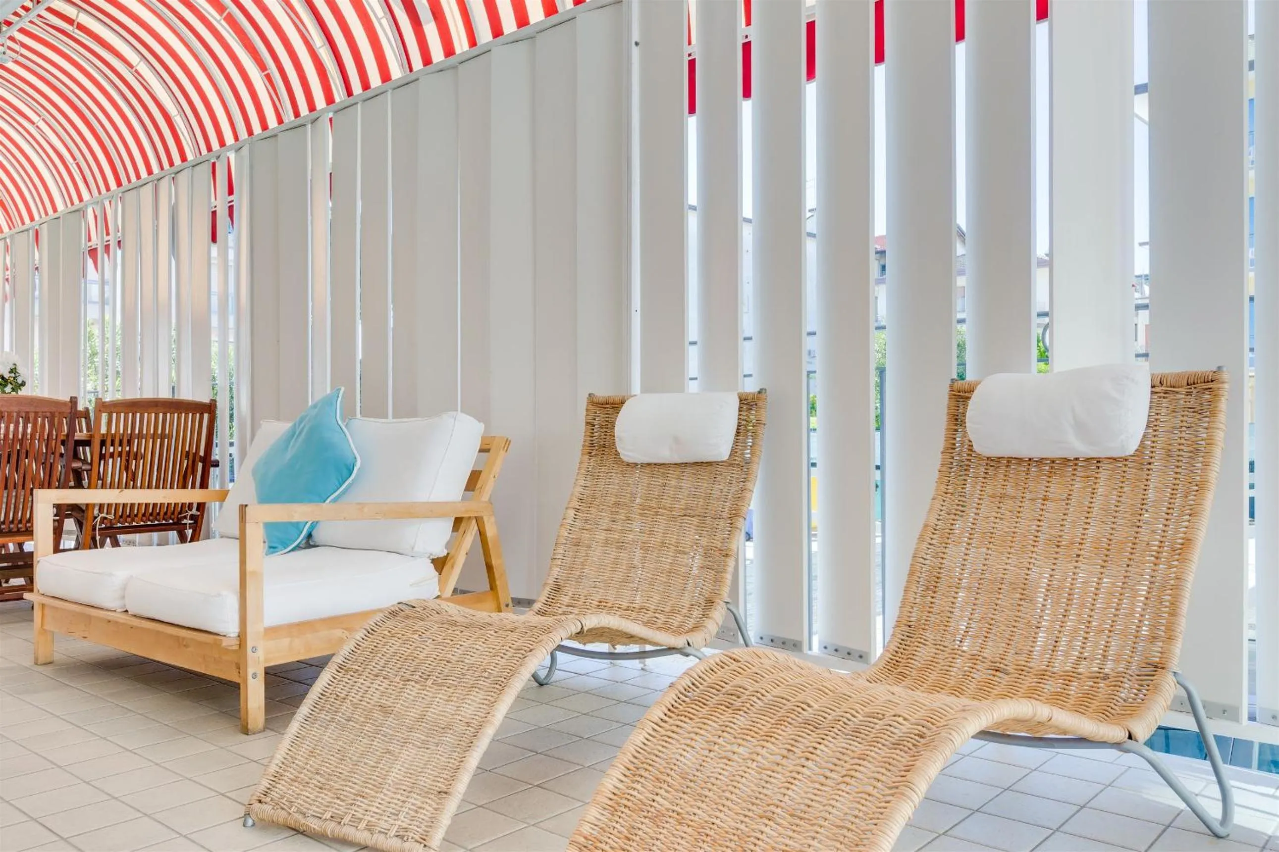 Patio in Hotel Manila