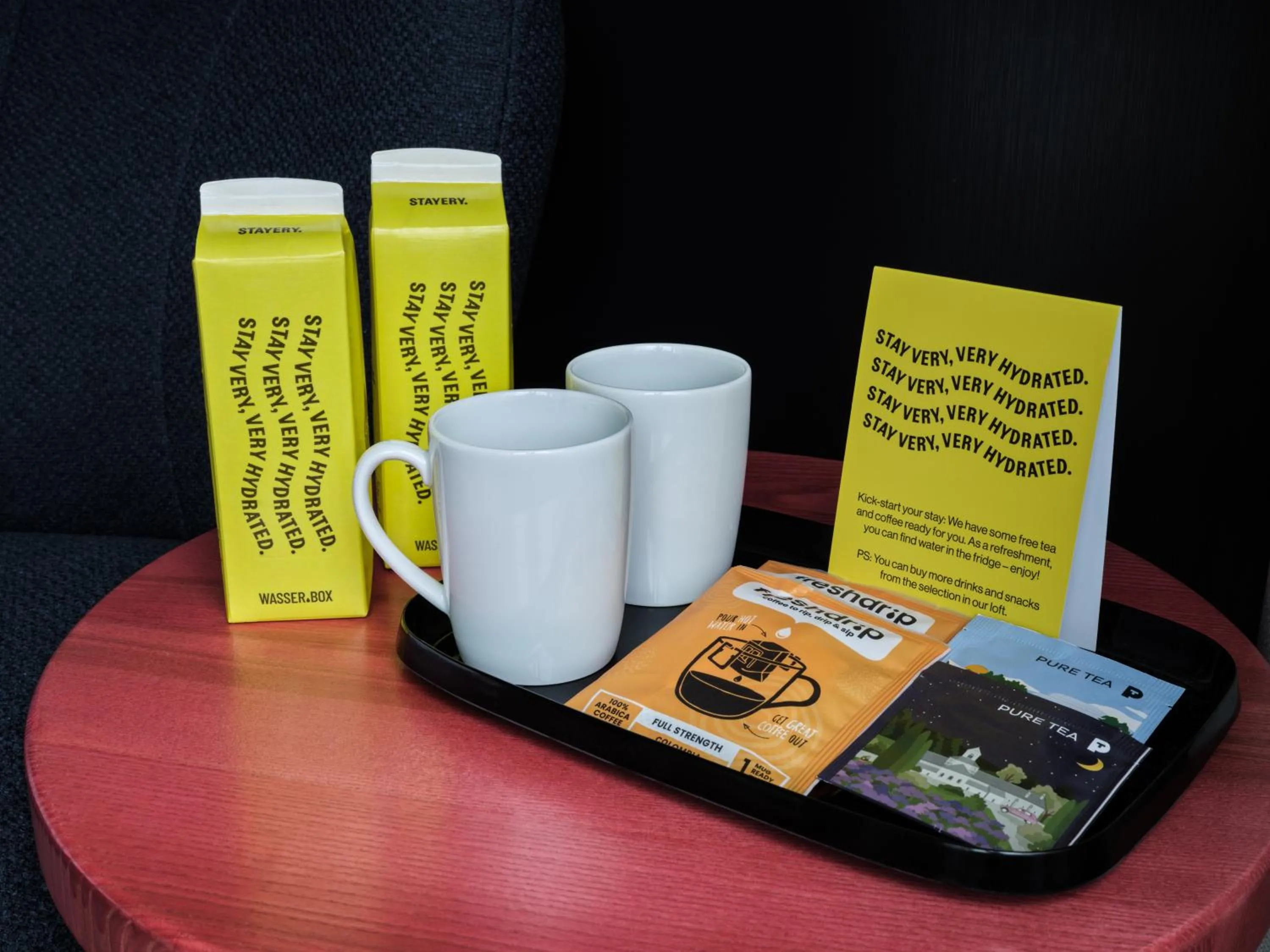 Drinks in STAYERY Bielefeld Hauptbahnhof