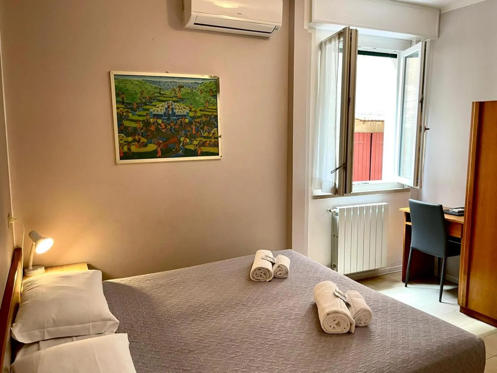 Bed in Albergo Tecla