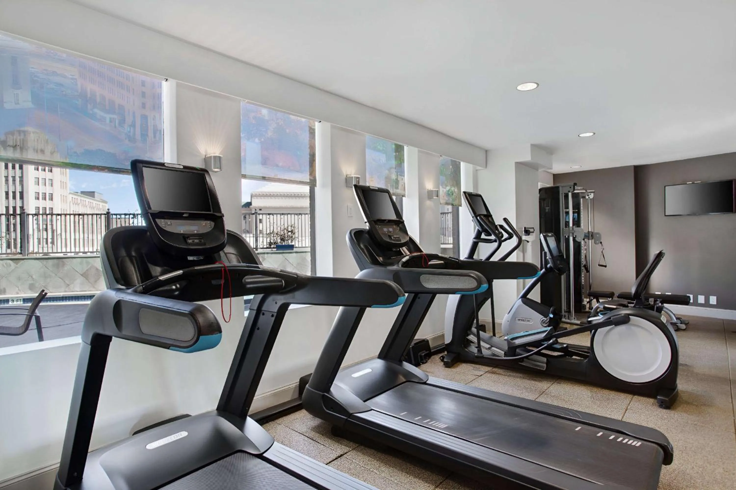 Fitness centre/facilities in The Emily Morgan Hotel - A DoubleTree by Hilton