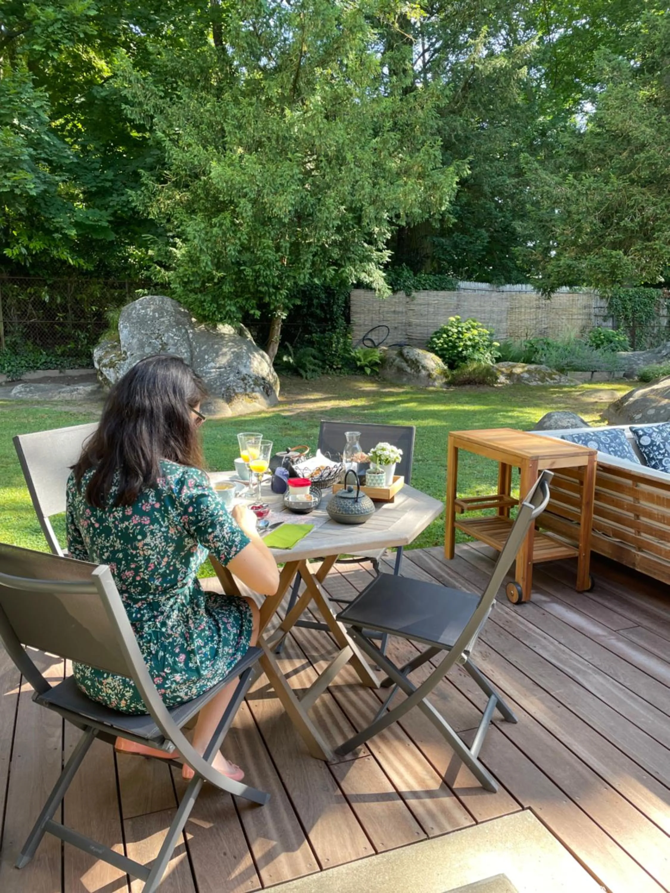 Garden in La Bastide de Barbizon