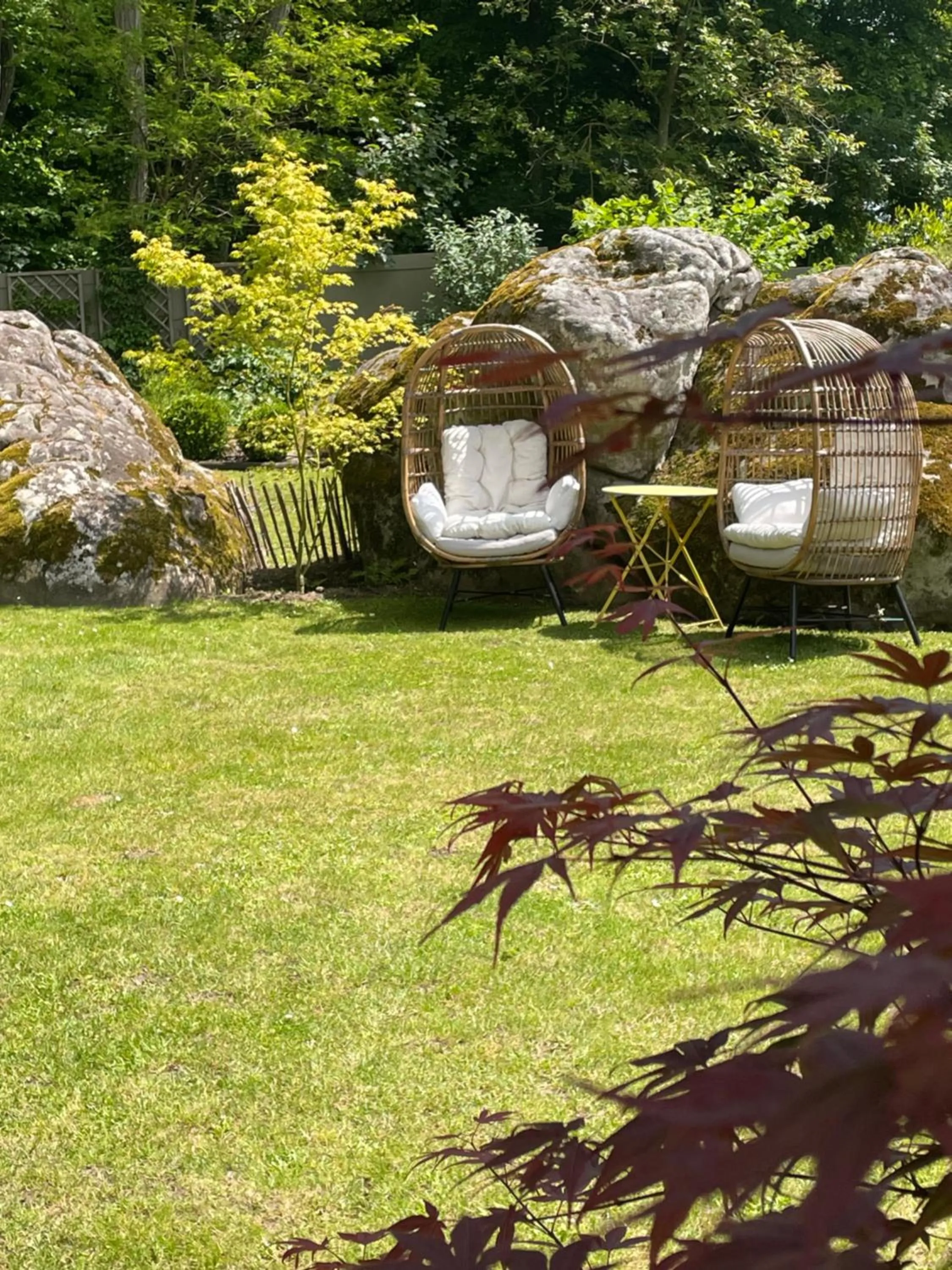 Garden in La Bastide de Barbizon