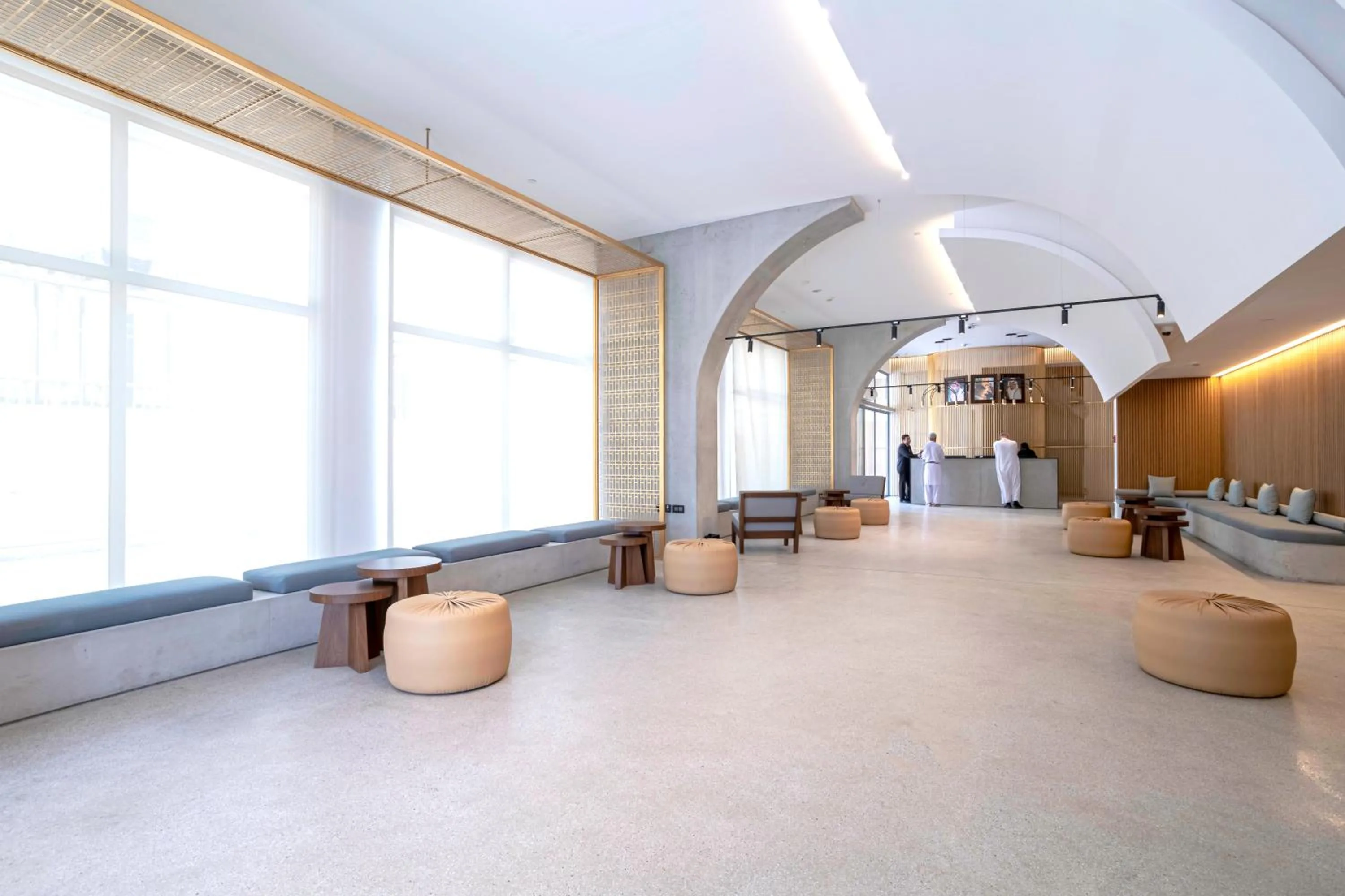 Lobby or reception in Assaafa Hotel