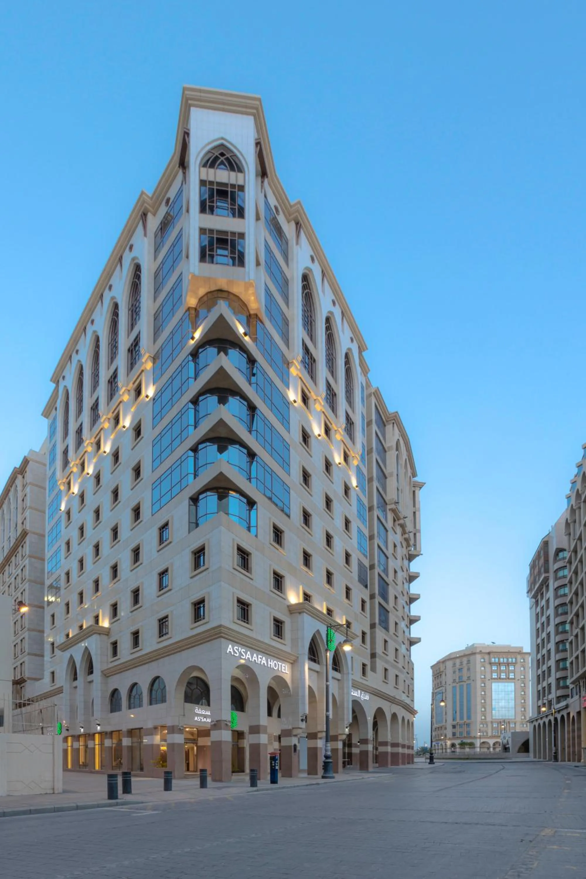 Facade/entrance in Assaafa Hotel