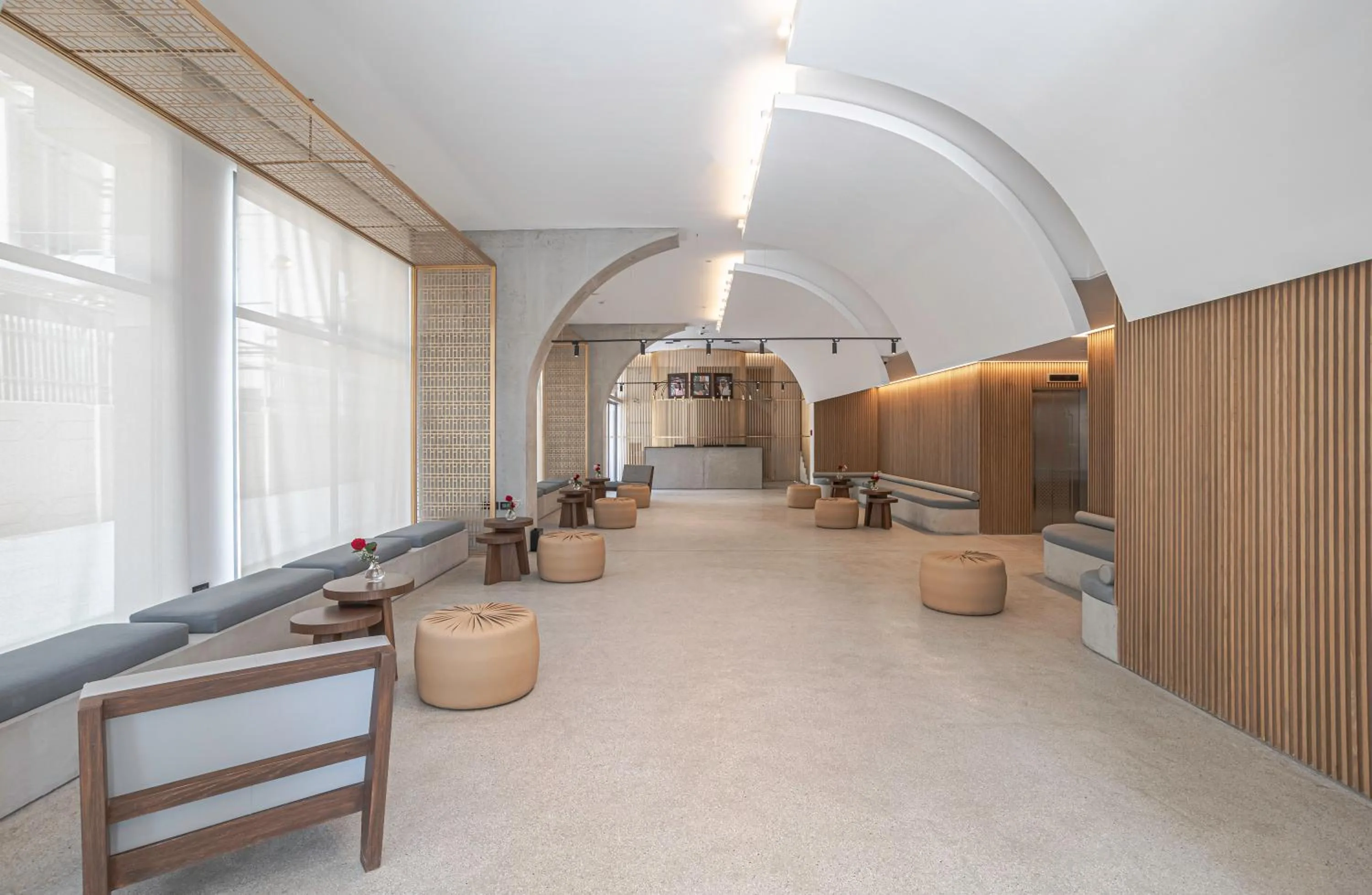 Lobby or reception in Assaafa Hotel