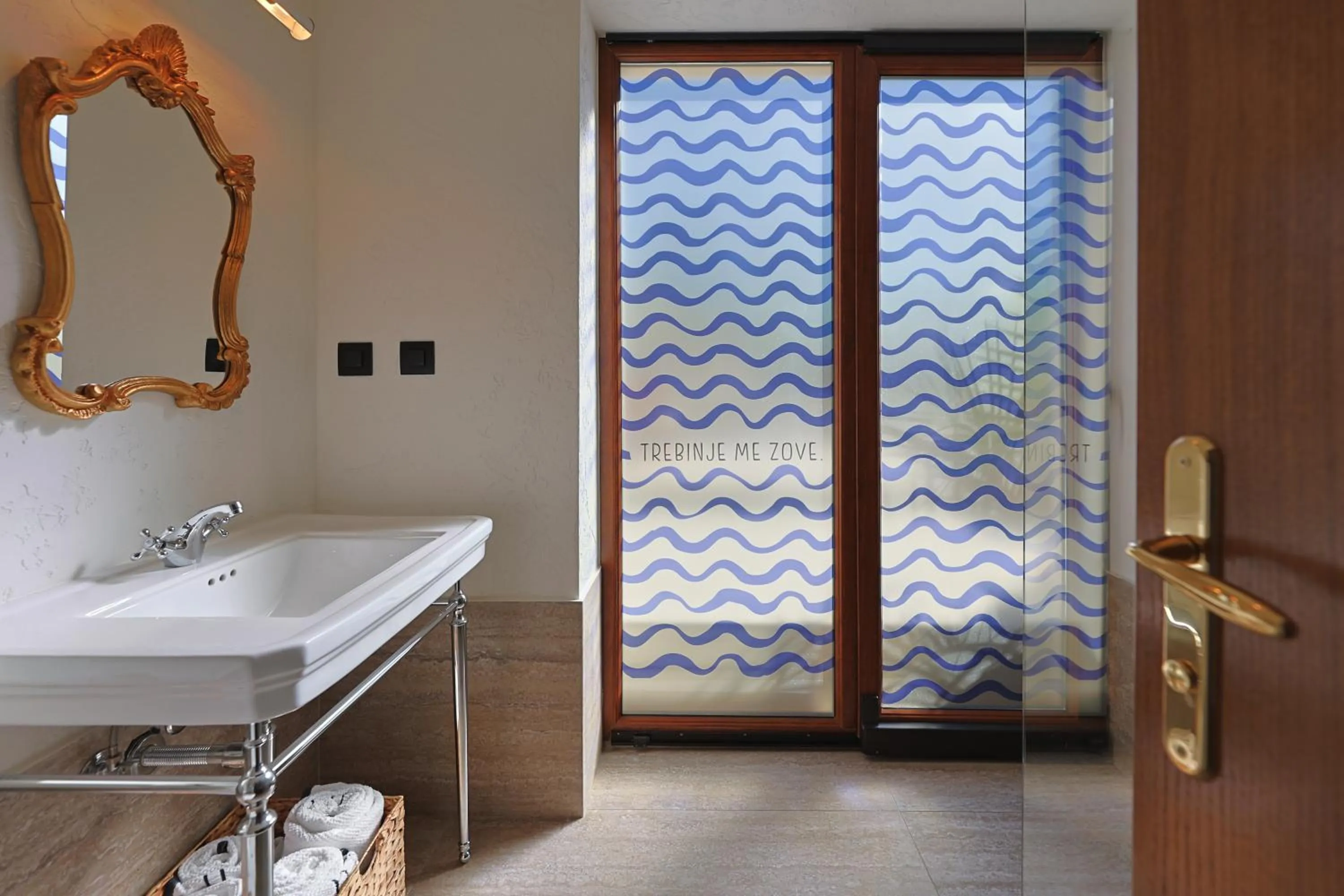 Bathroom in Integra Hotel