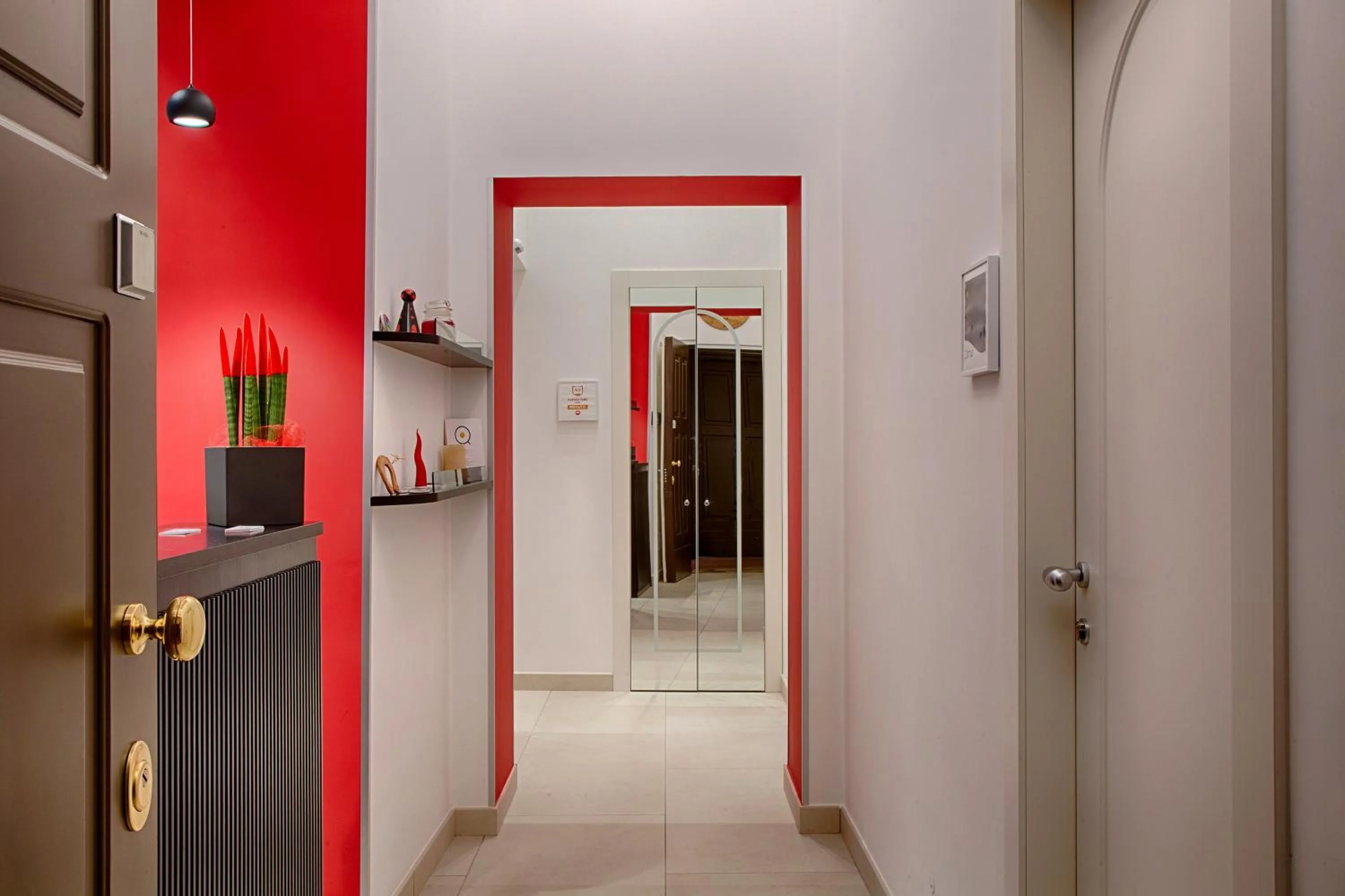 Lobby or reception in B&B Napoli Time