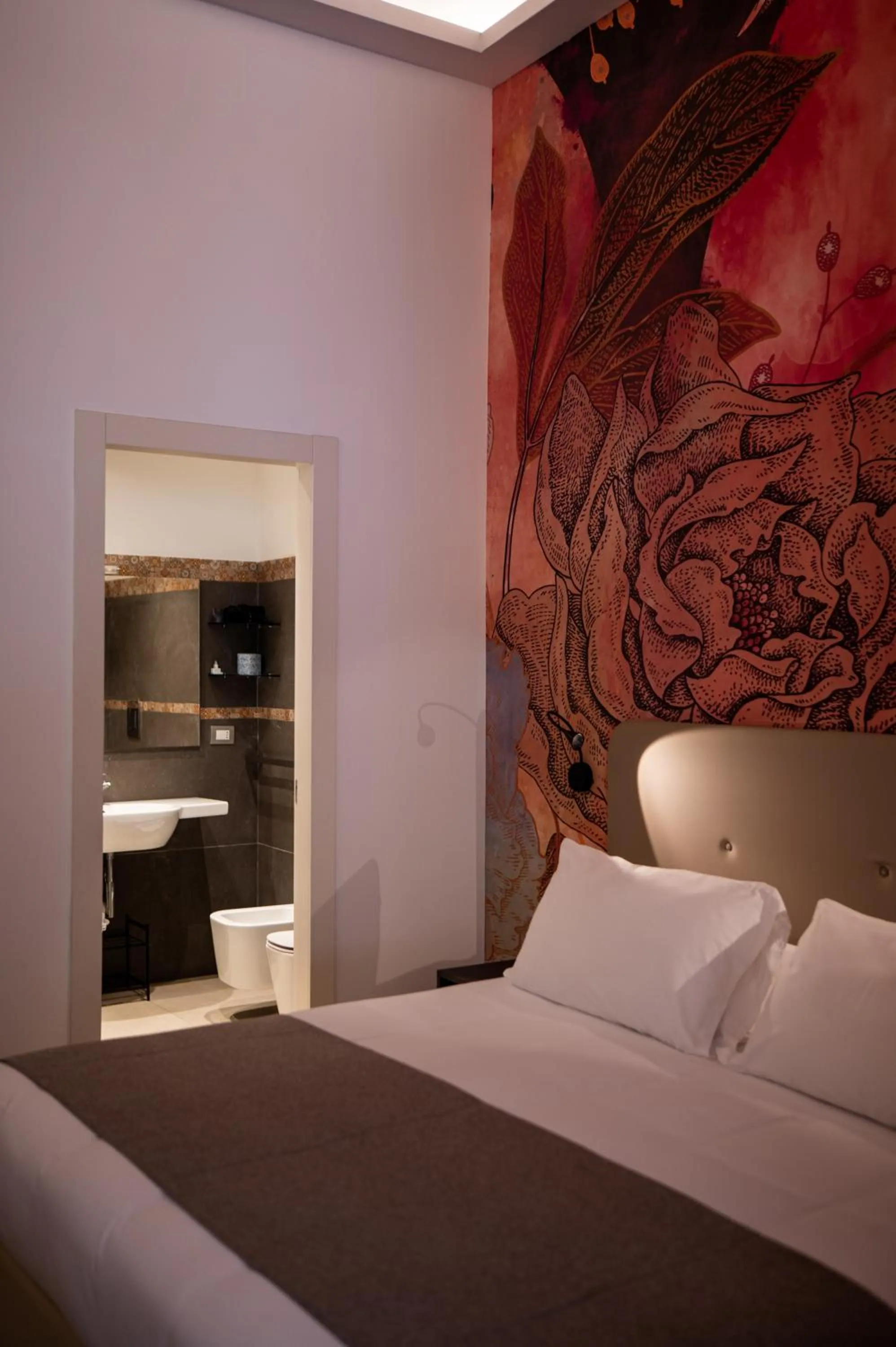 Bedroom, Bed in B&B Napoli Time