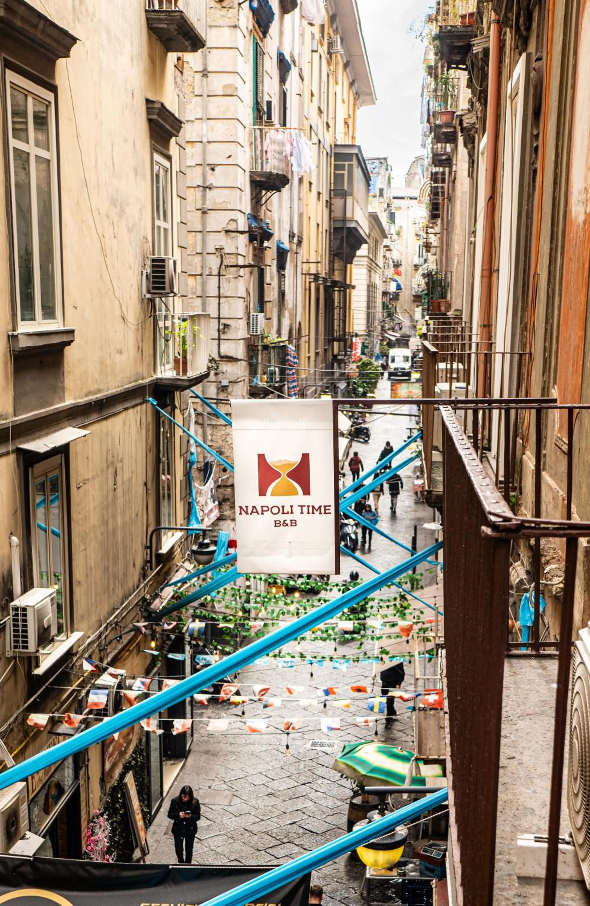 Street view in B&B Napoli Time