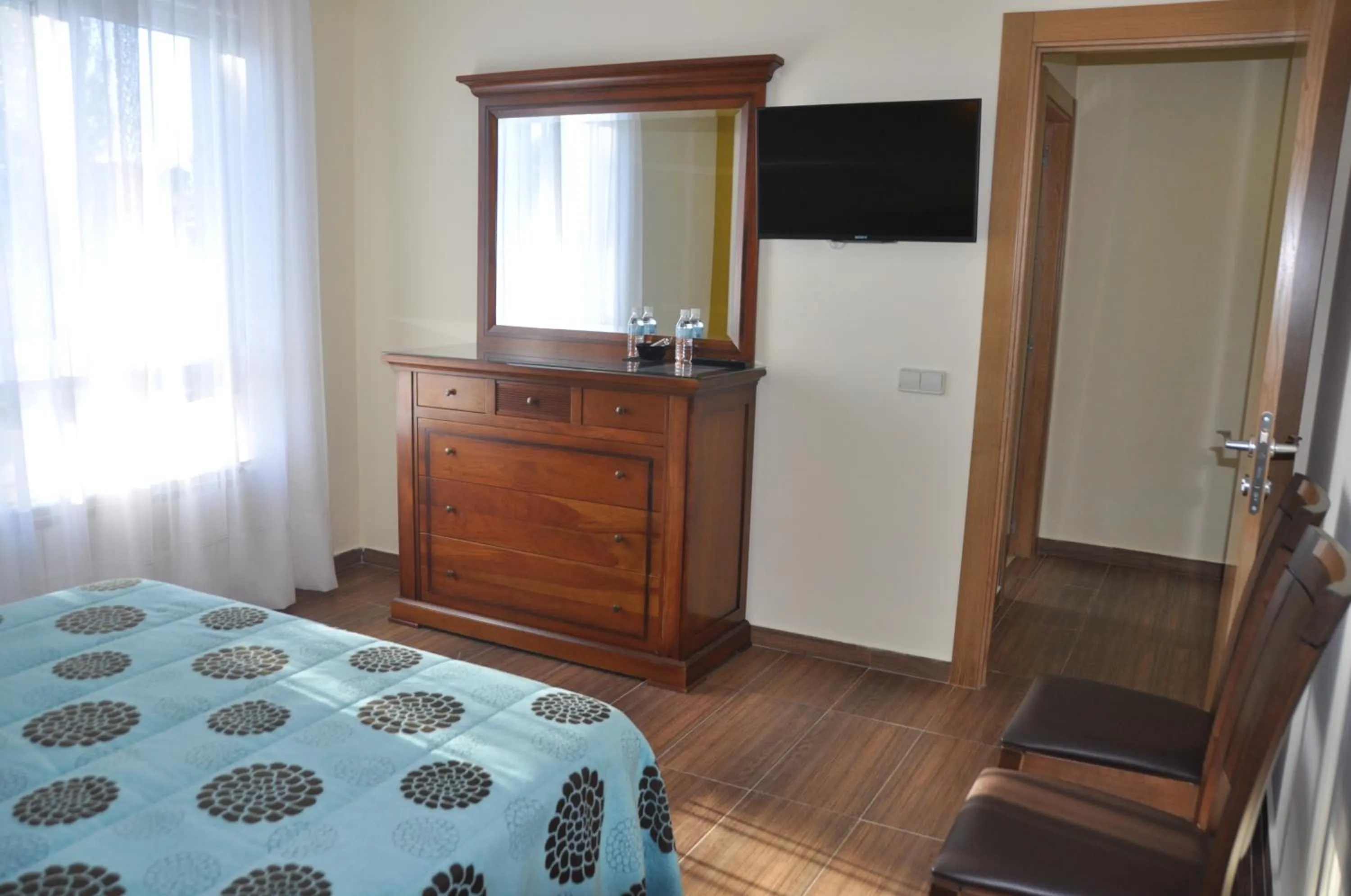 Decorative detail, Bed in Hotel de Alba