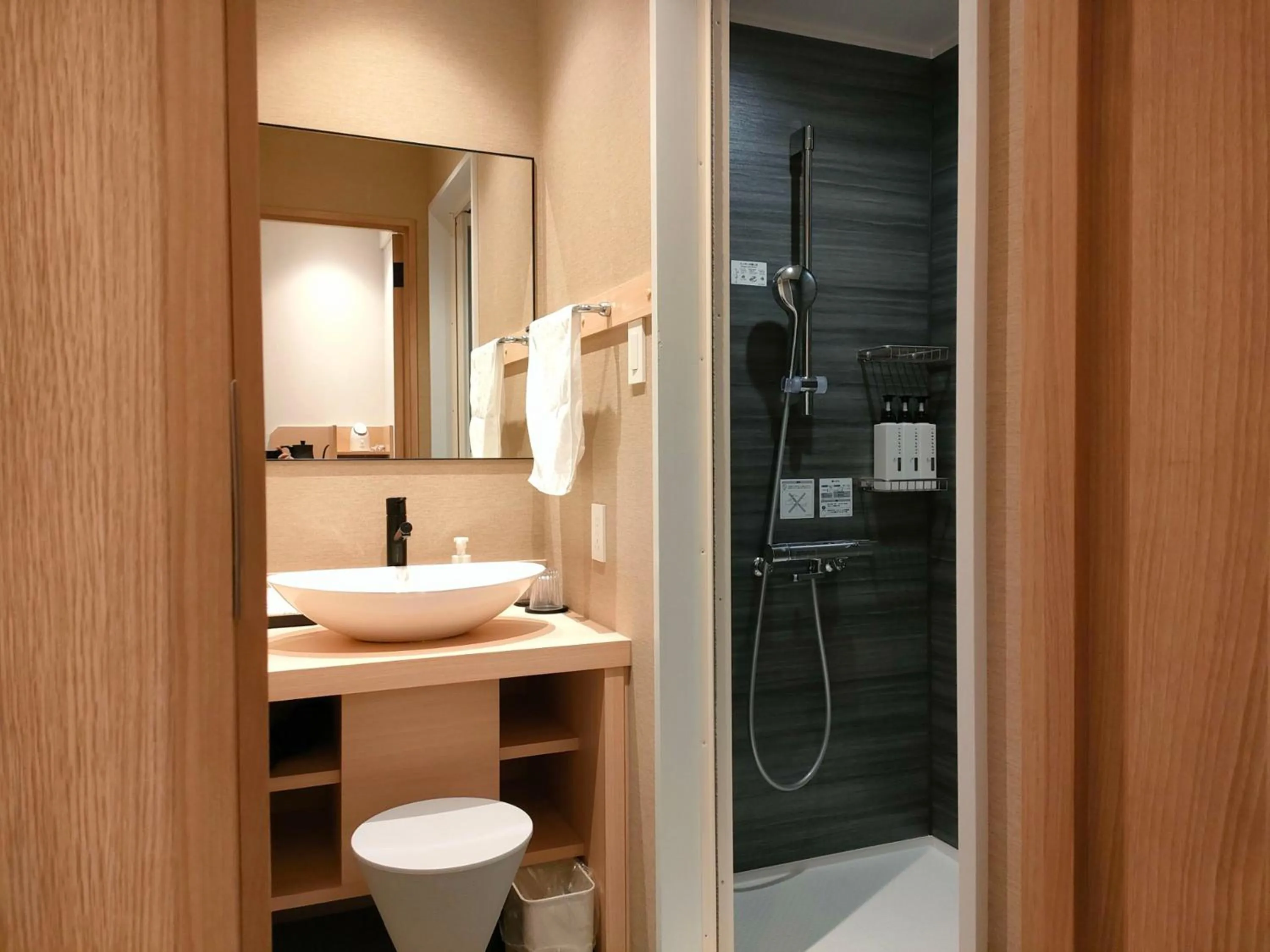 Shower in Hotel Marroad Hakone