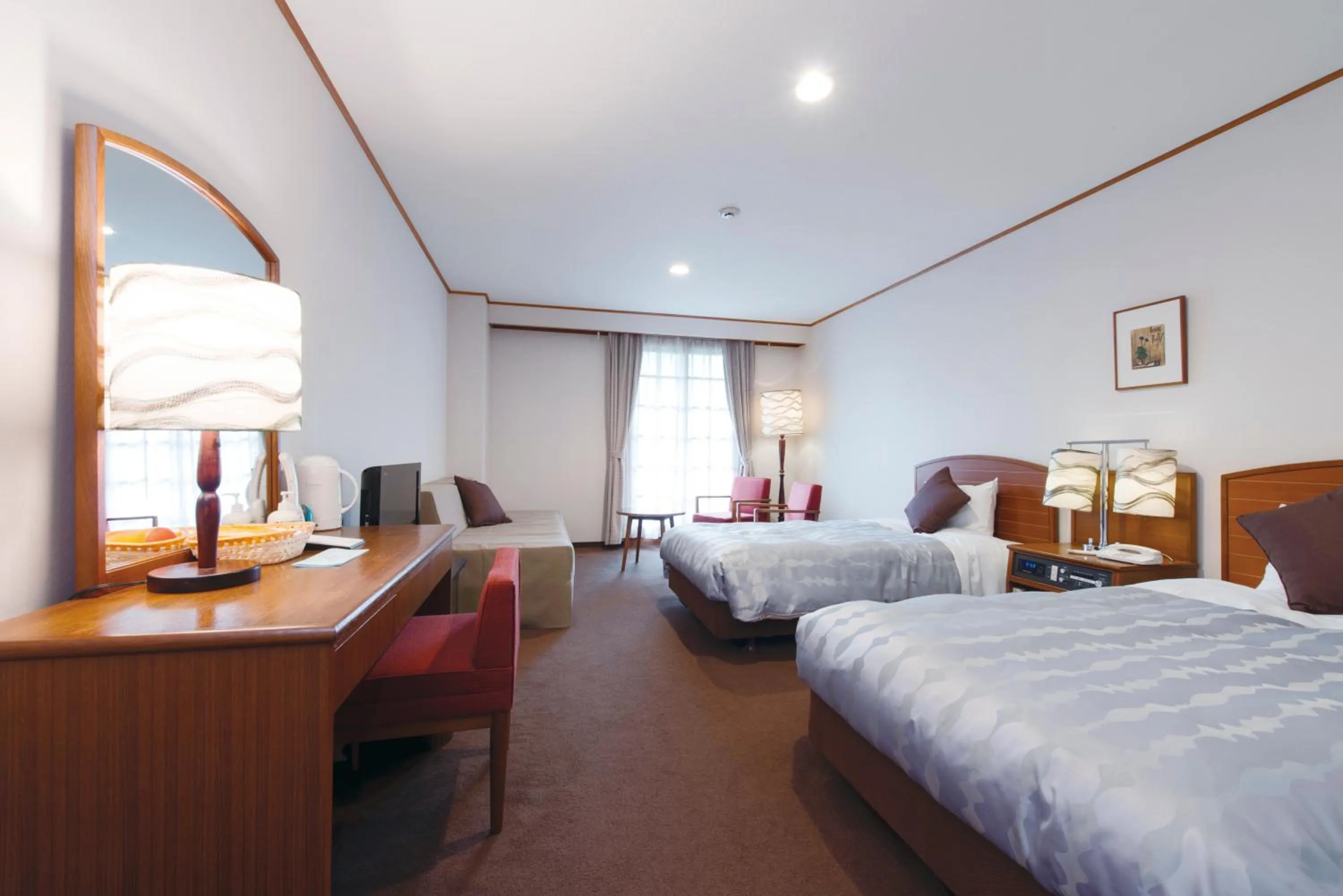 Bed in Hotel Marroad Hakone