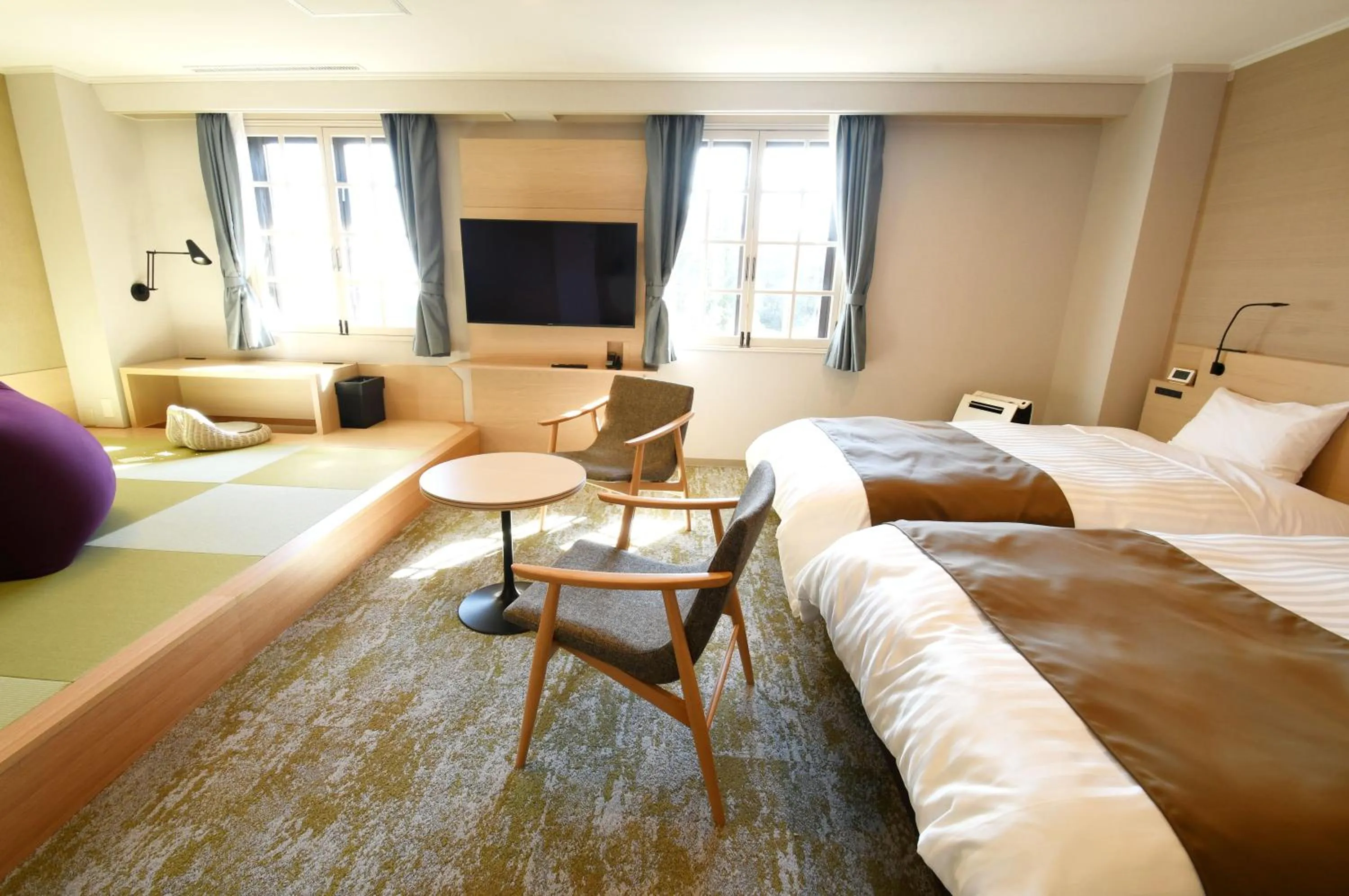 Bed in Hotel Marroad Hakone