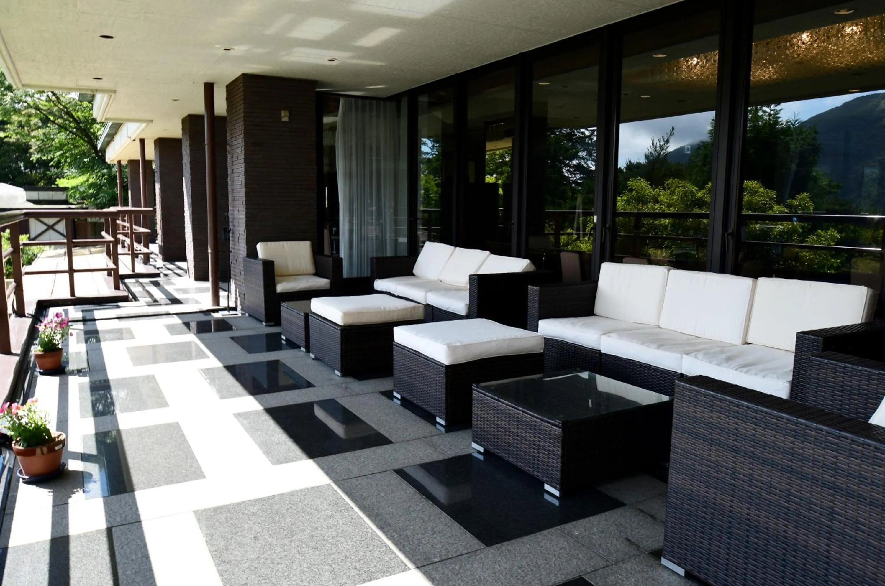 Balcony/Terrace in Hotel Marroad Hakone