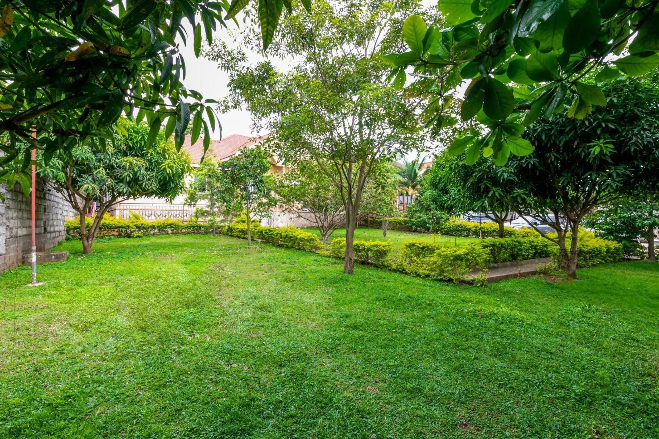 Garden view in Airport Side Hotel Entebbe