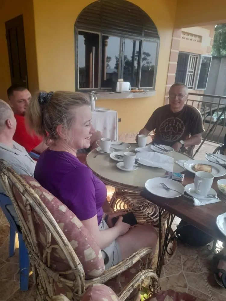 Breakfast in Airport Side Hotel Entebbe