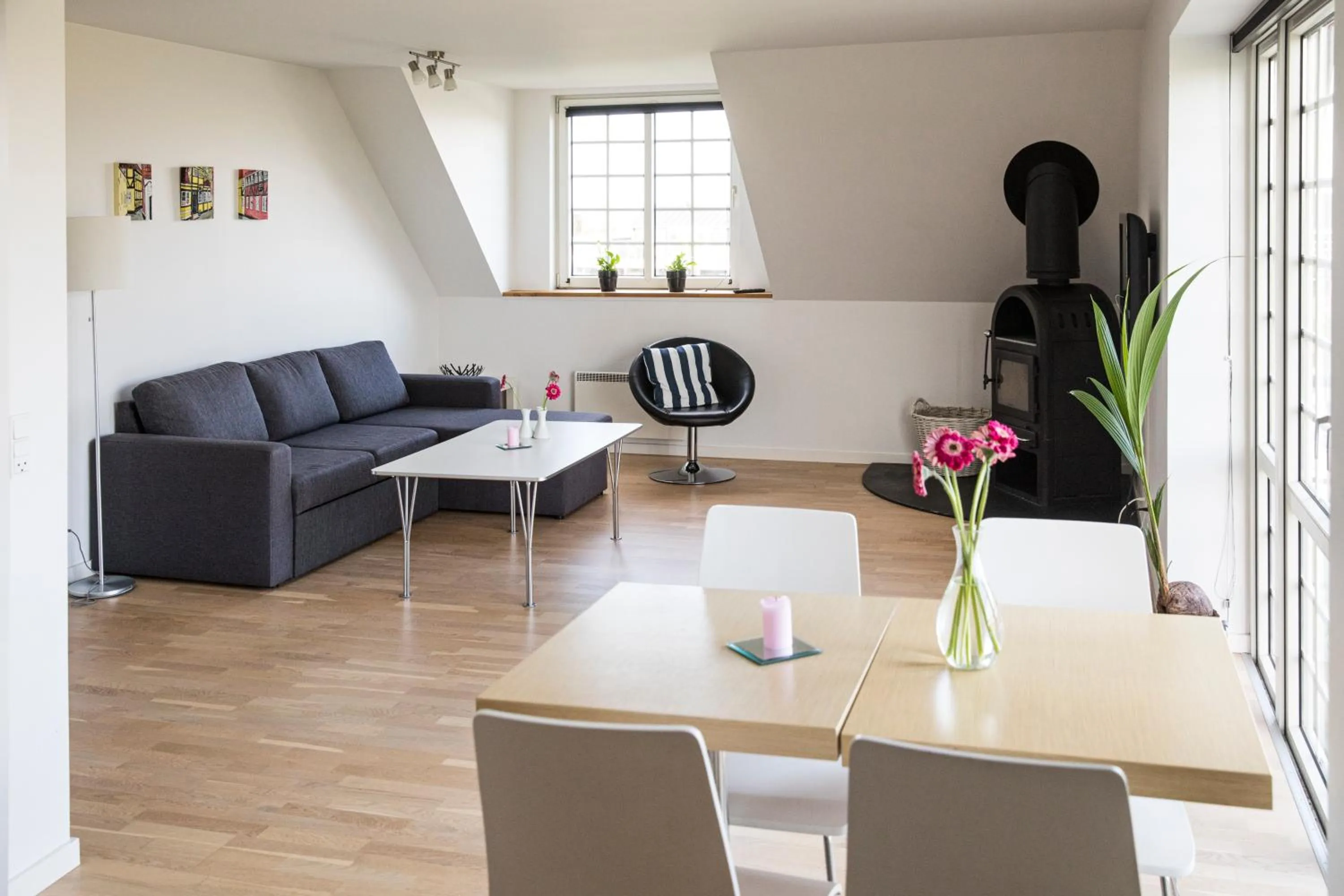 Living room in Kammerslusen