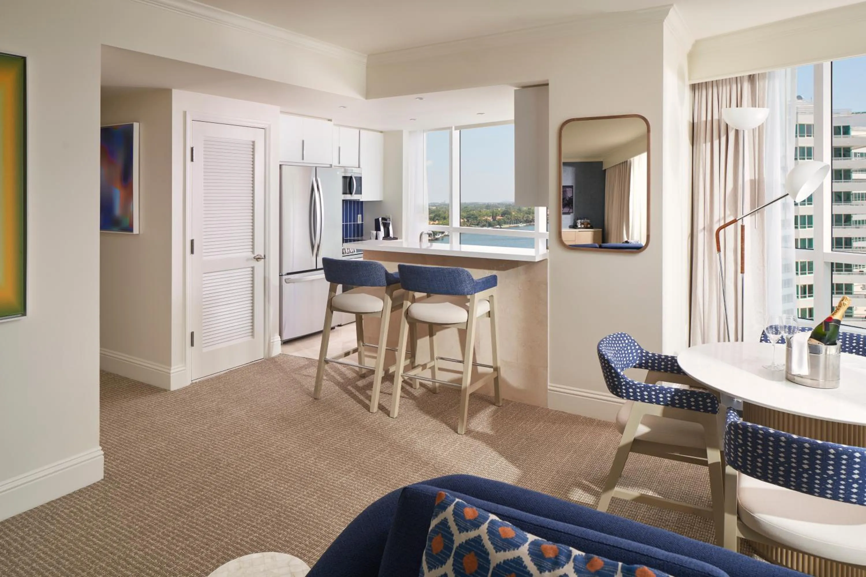 Kitchen or kitchenette in Fontainebleau Miami Beach