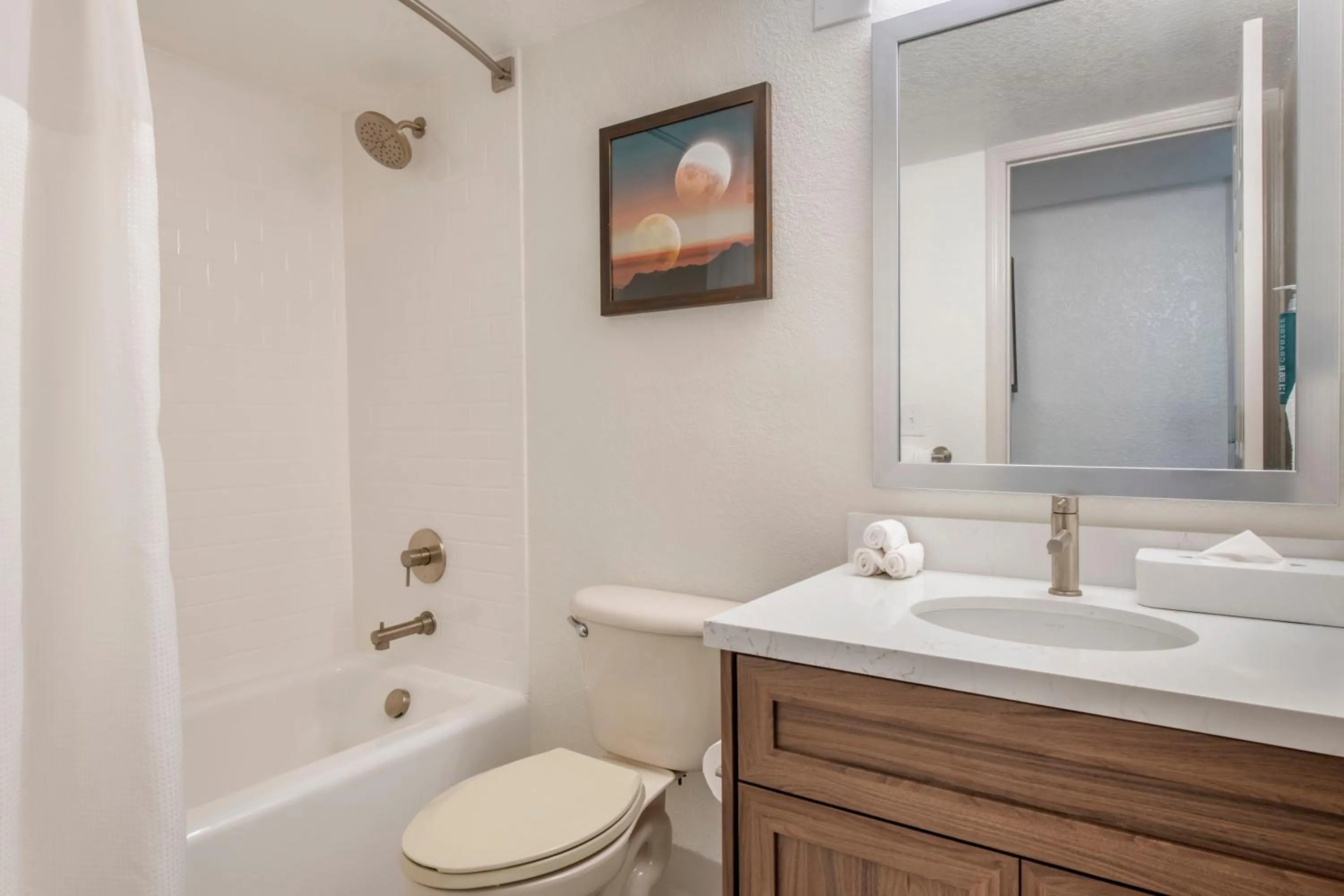 Bathroom in Orbit One Vacation Villas