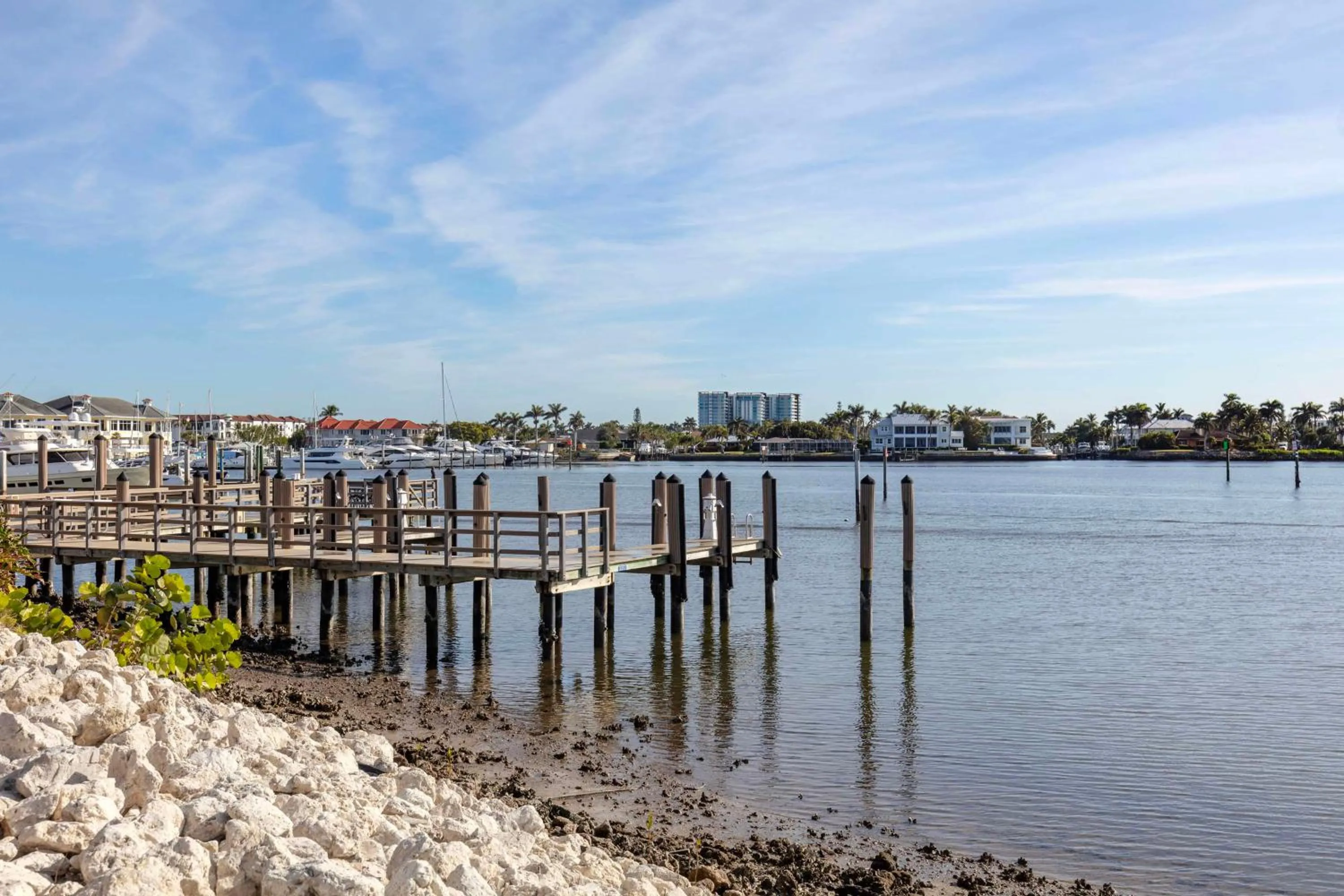 Fishing in Hilton Vacation Club Charter Club Naples Bay