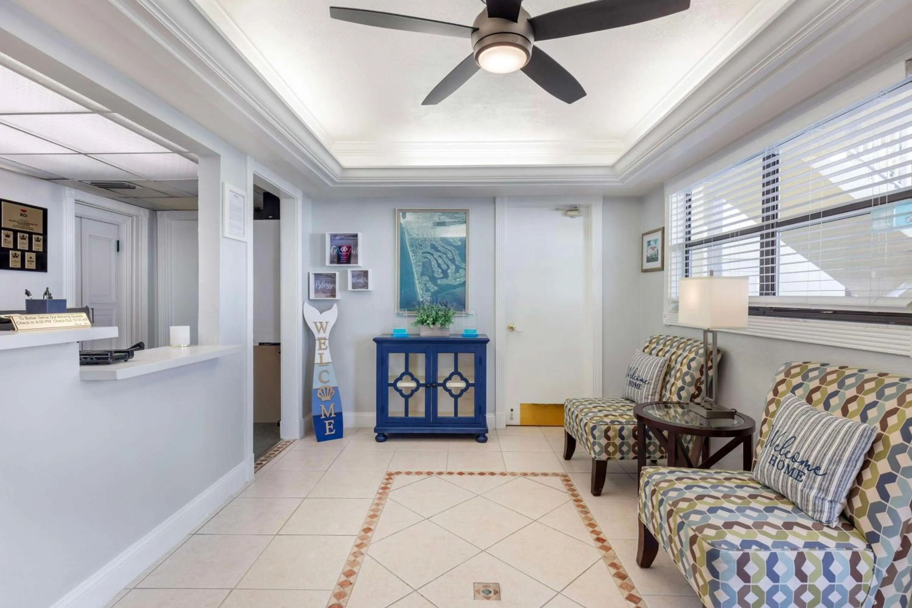 Lobby or reception in Hilton Vacation Club Charter Club Naples Bay