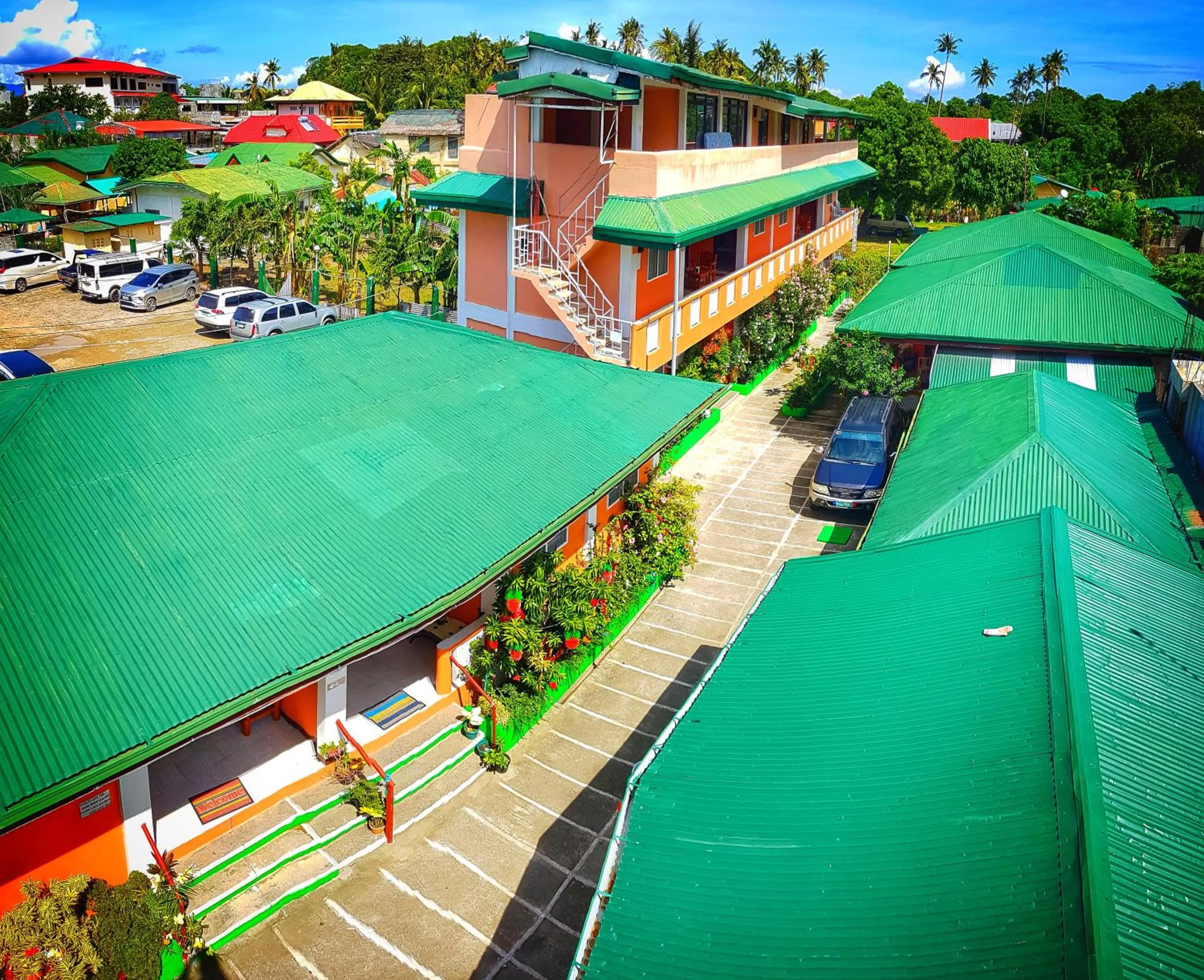 Bird's eye view in WHITE BEACH GUEST HOUSE