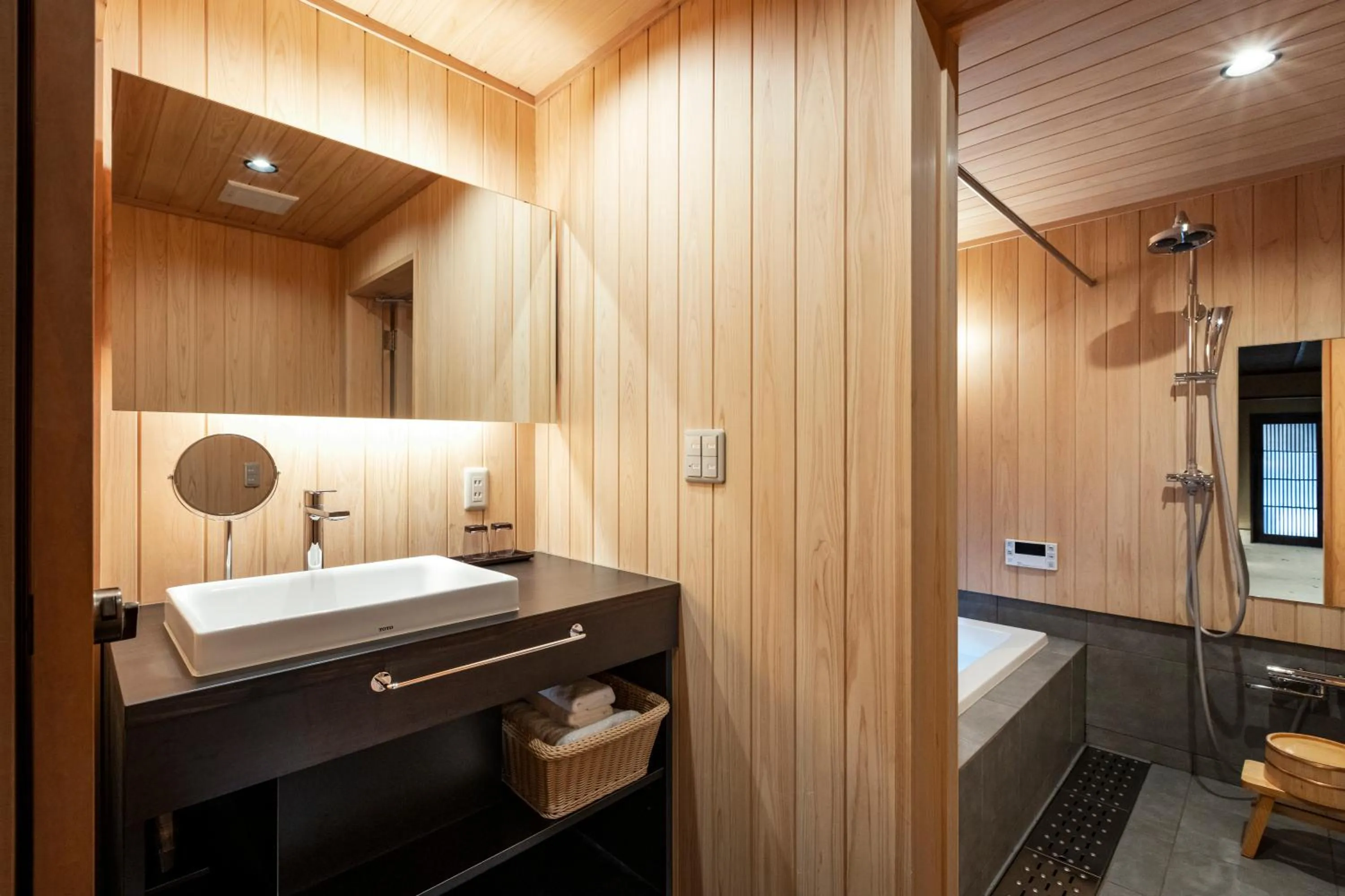 Bathroom in Rinn Premium Machiya Koki