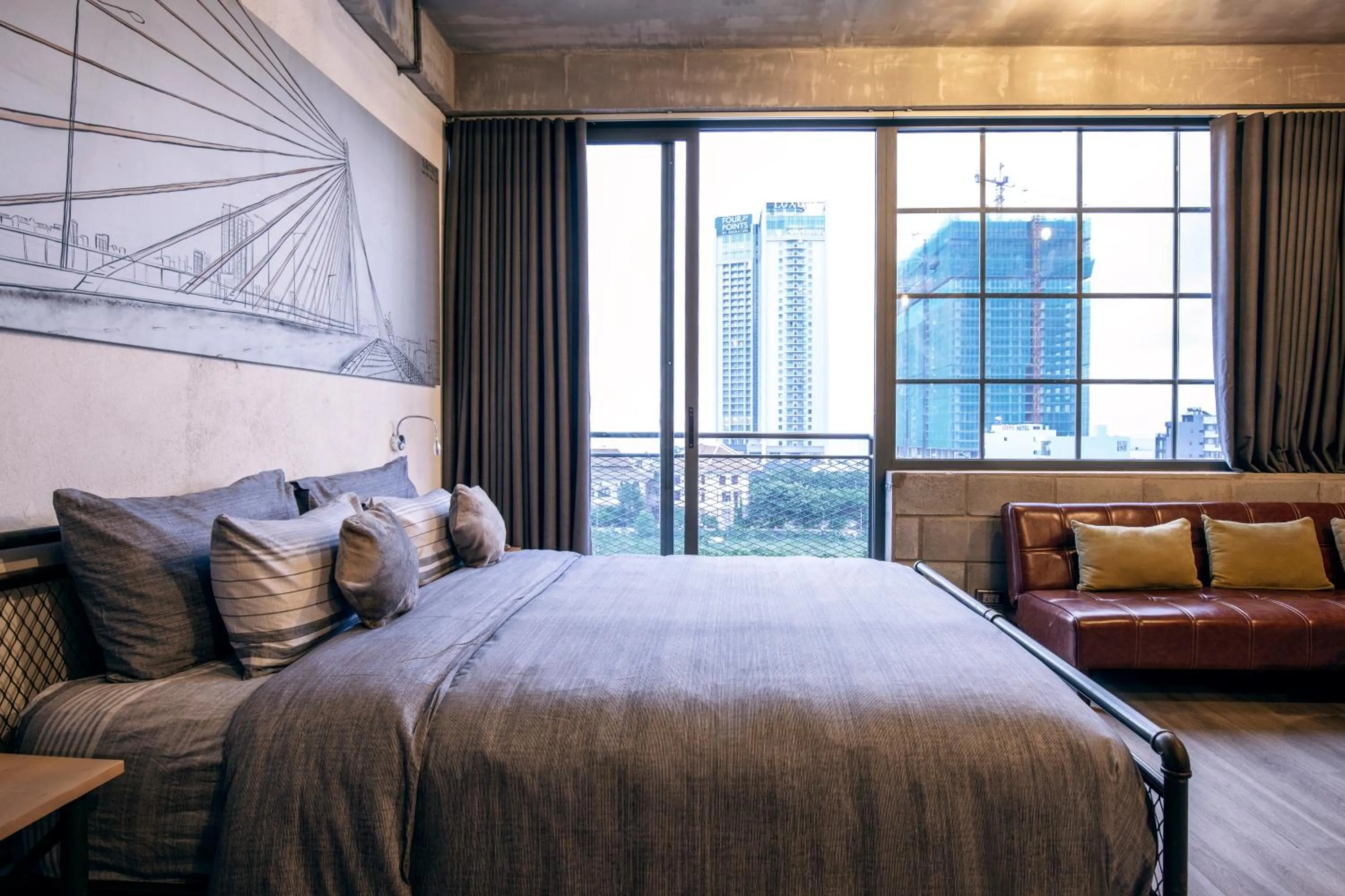 Bedroom, Bed in Bridges Danang Boutique Hotel