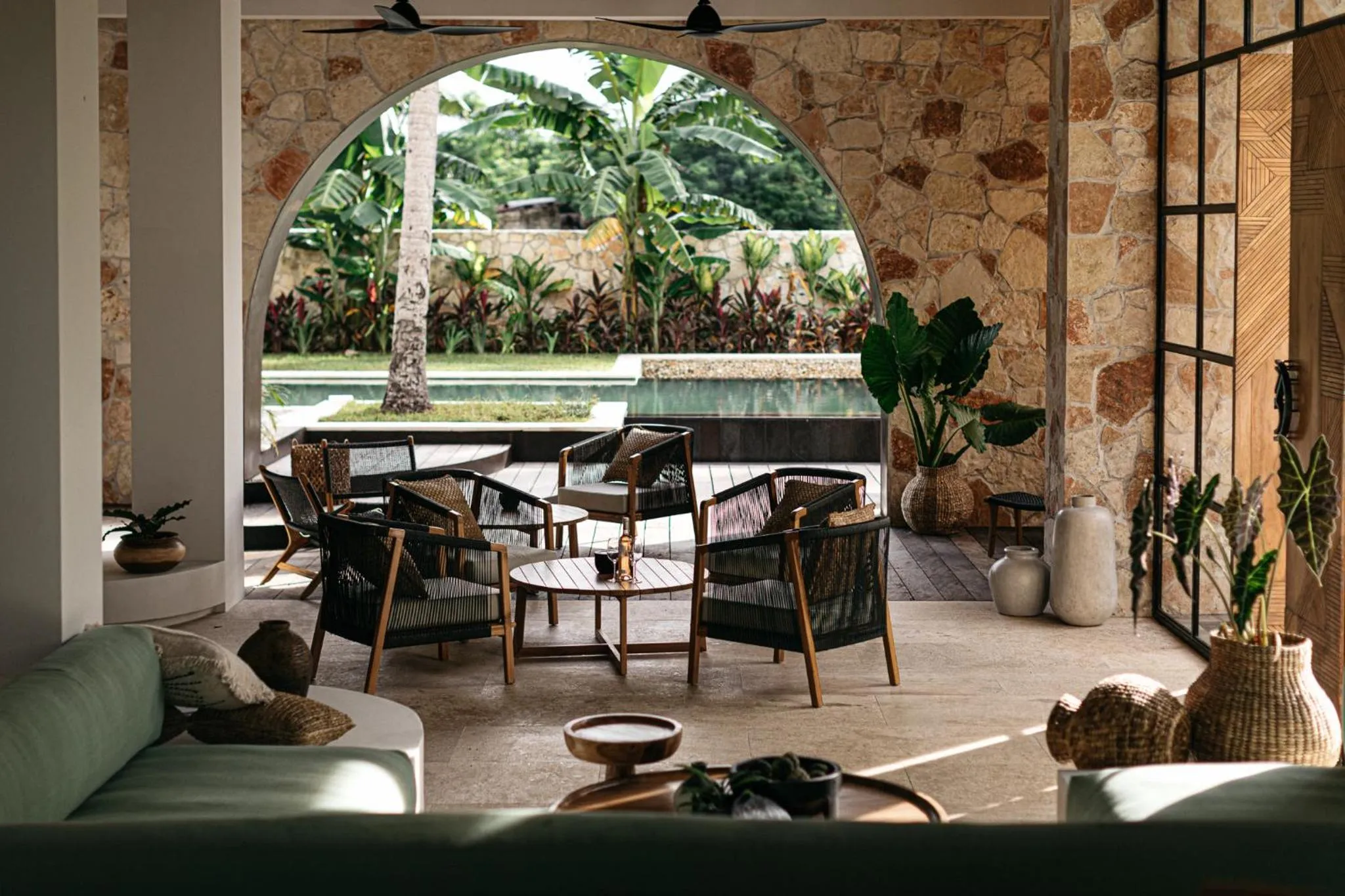 Seating area in Alamayah Boutique Retreat Hotel
