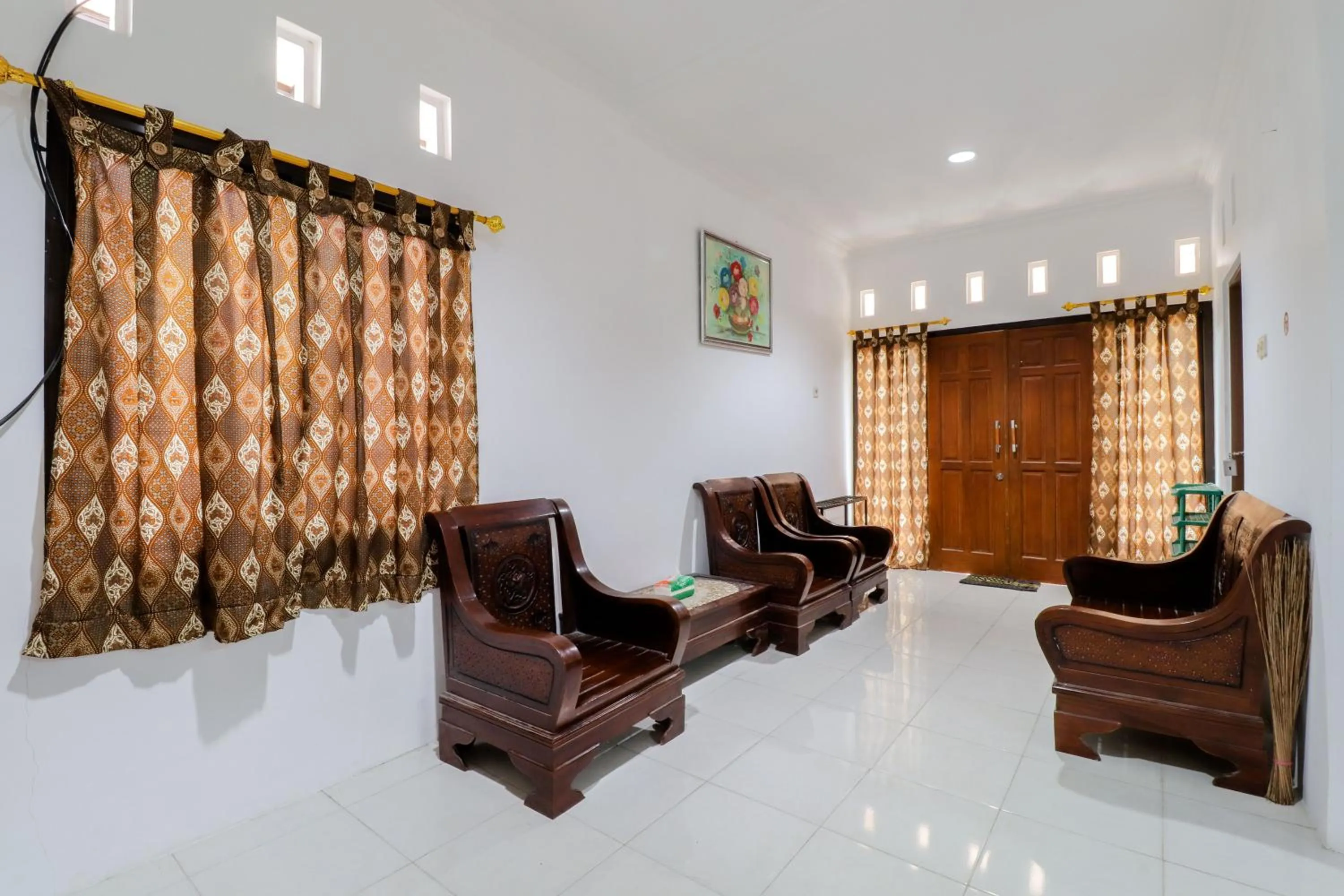 Seating area in Java Homestay