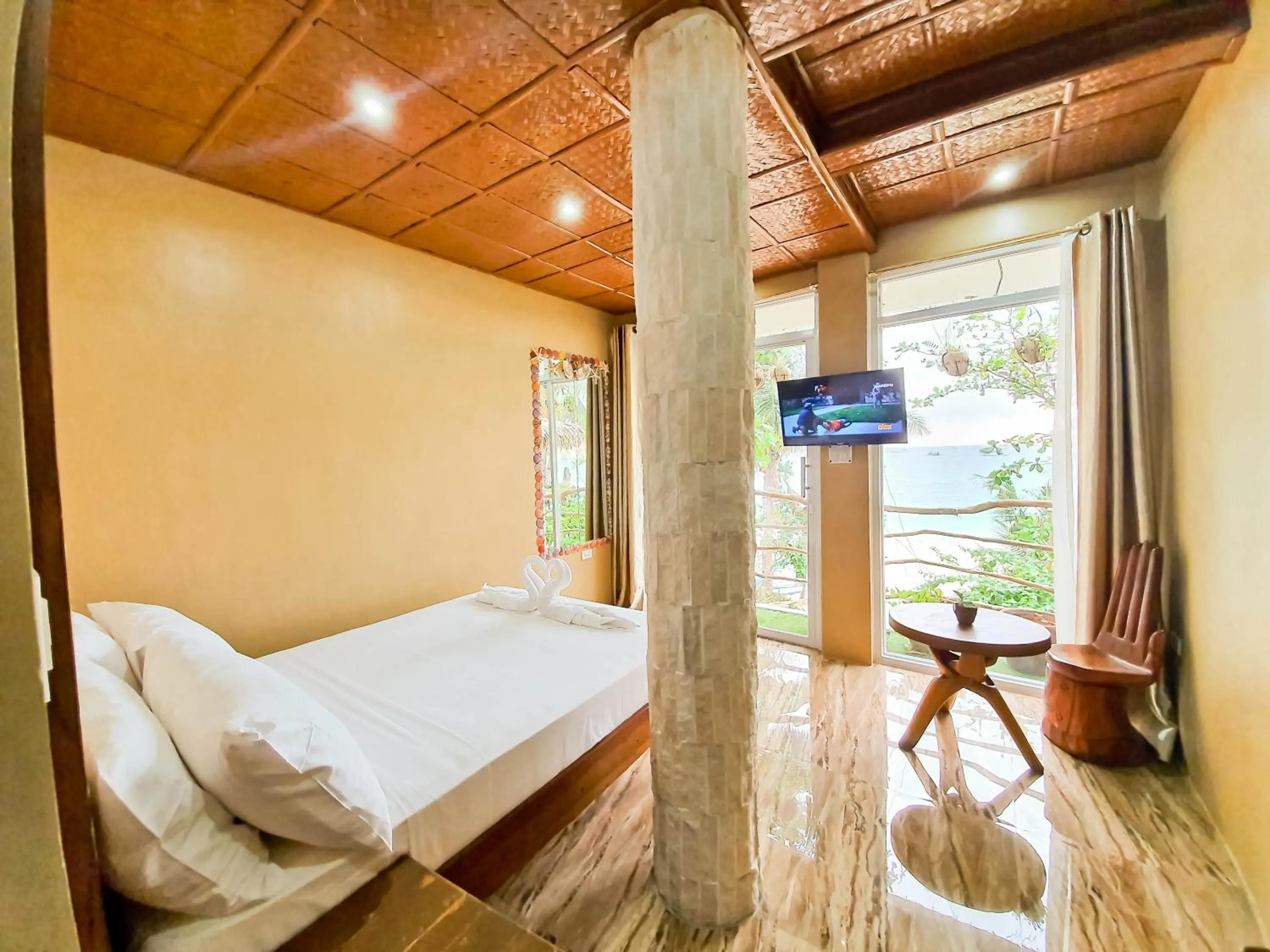 Bed in Kaiyana Boracay Beach Resort