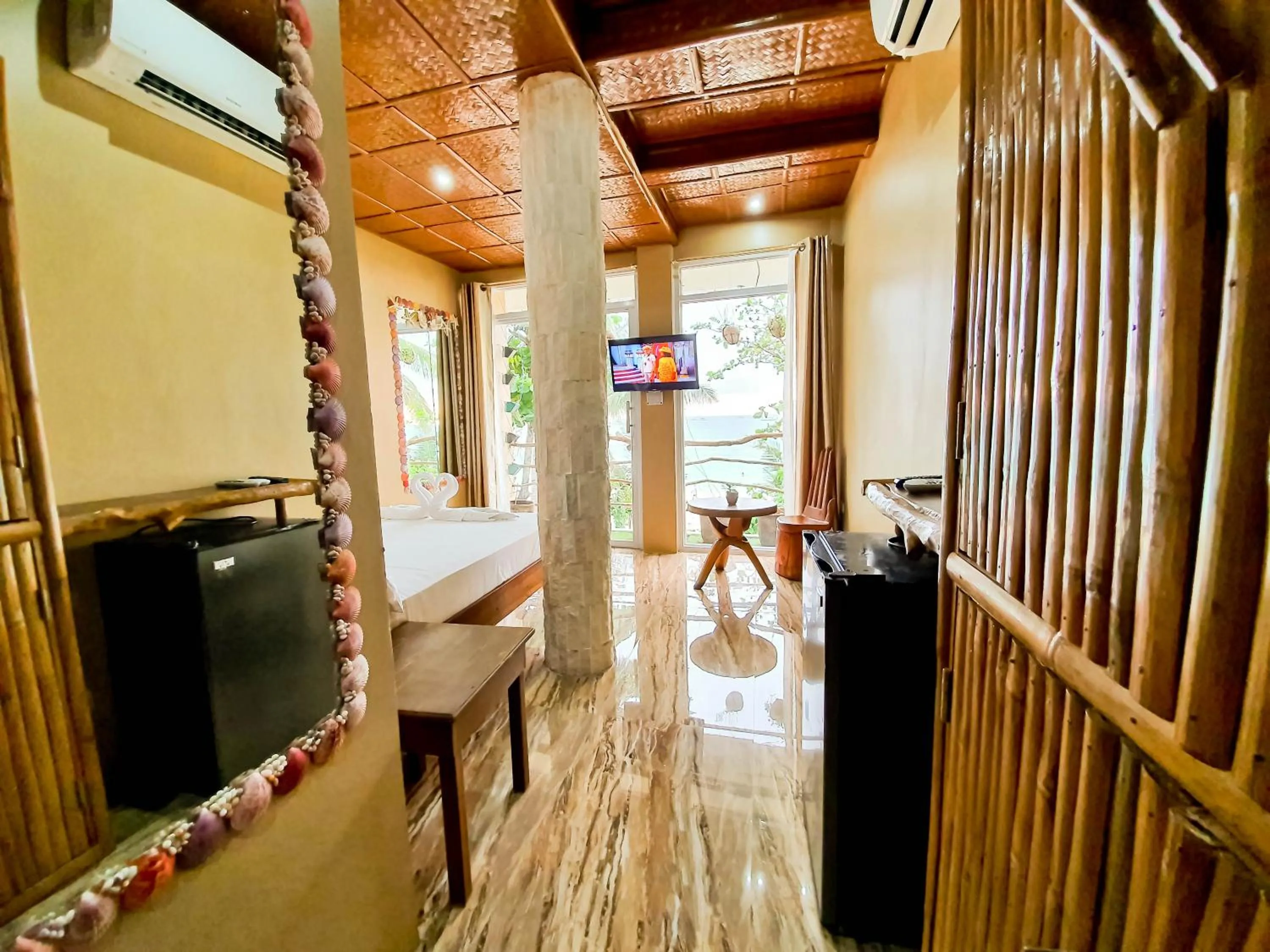 Bed in Kaiyana Boracay Beach Resort