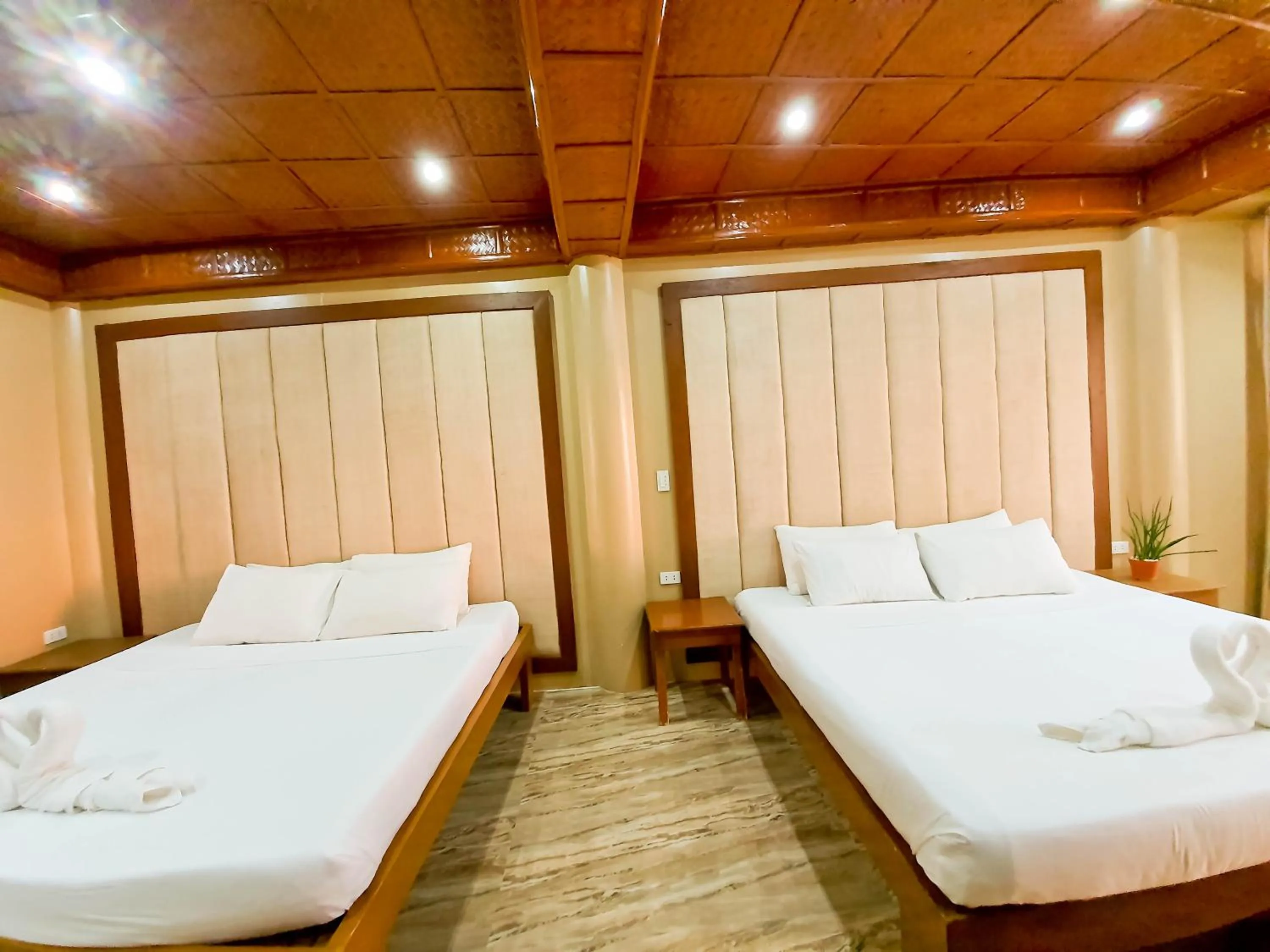 Bed in Kaiyana Boracay Beach Resort