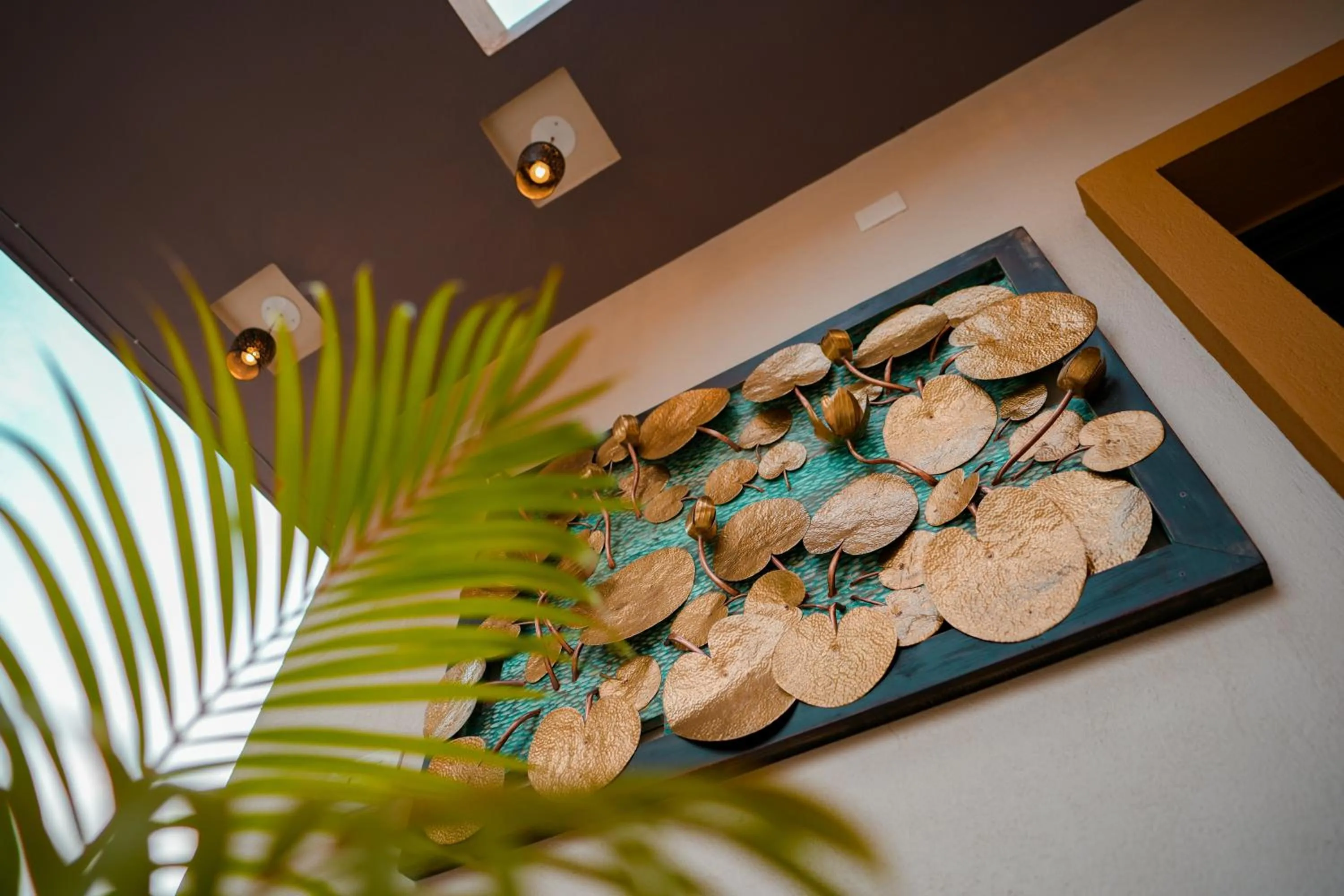 Garden in Kristi Guest House, Shantiniketan