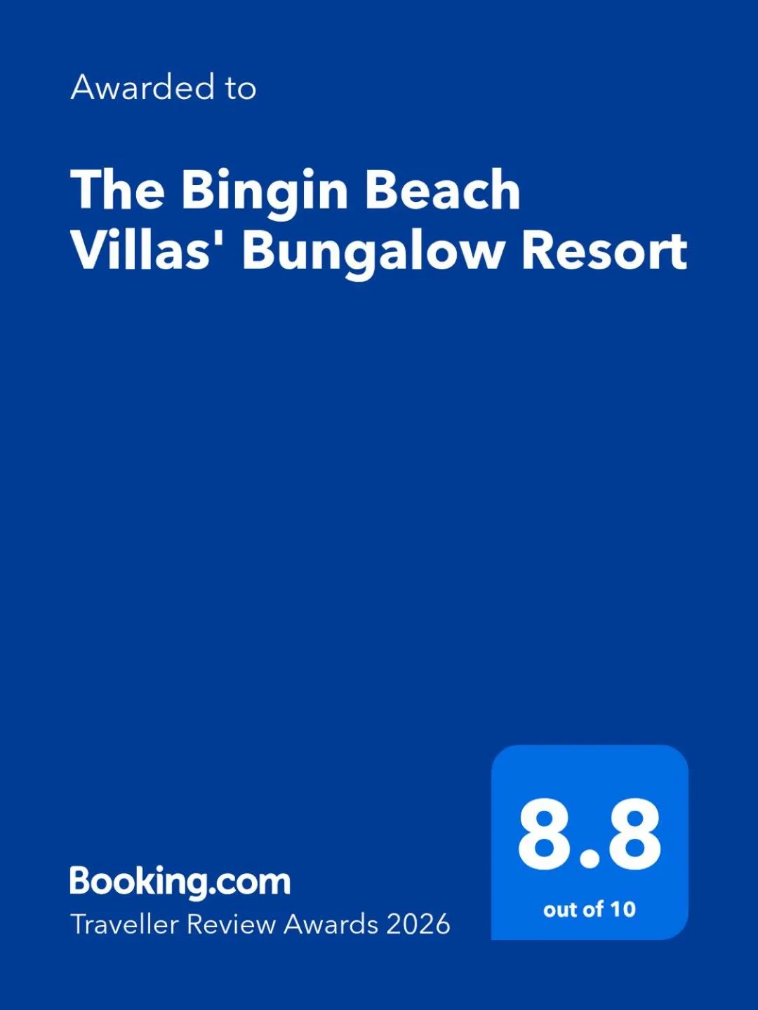 The Bingin Beach Villas' Bungalow Resort