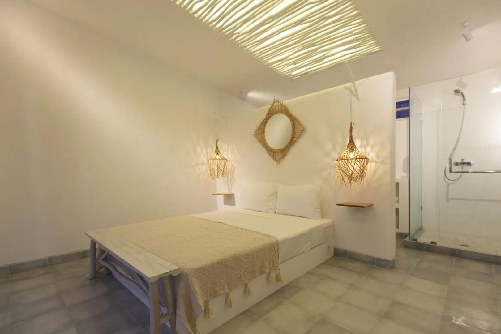 Photo of the whole room in The Bingin Beach Villas' Bungalow Resort