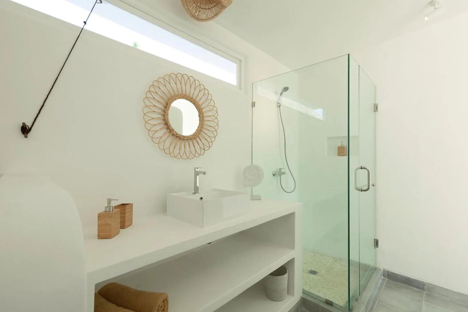 Bathroom in The Bingin Beach Villas' Bungalow Resort