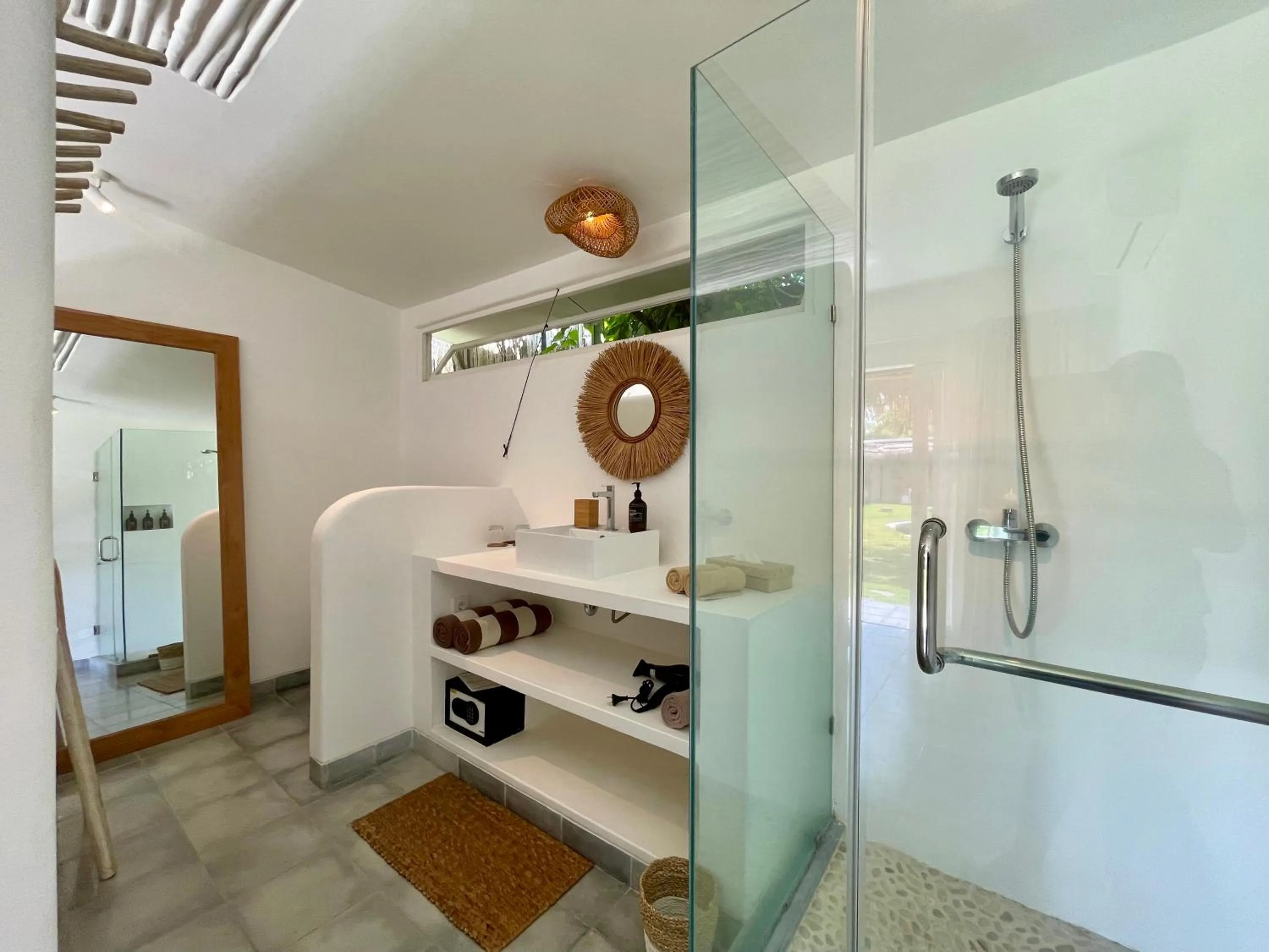 Bathroom in The Bingin Beach Villas' Bungalow Resort