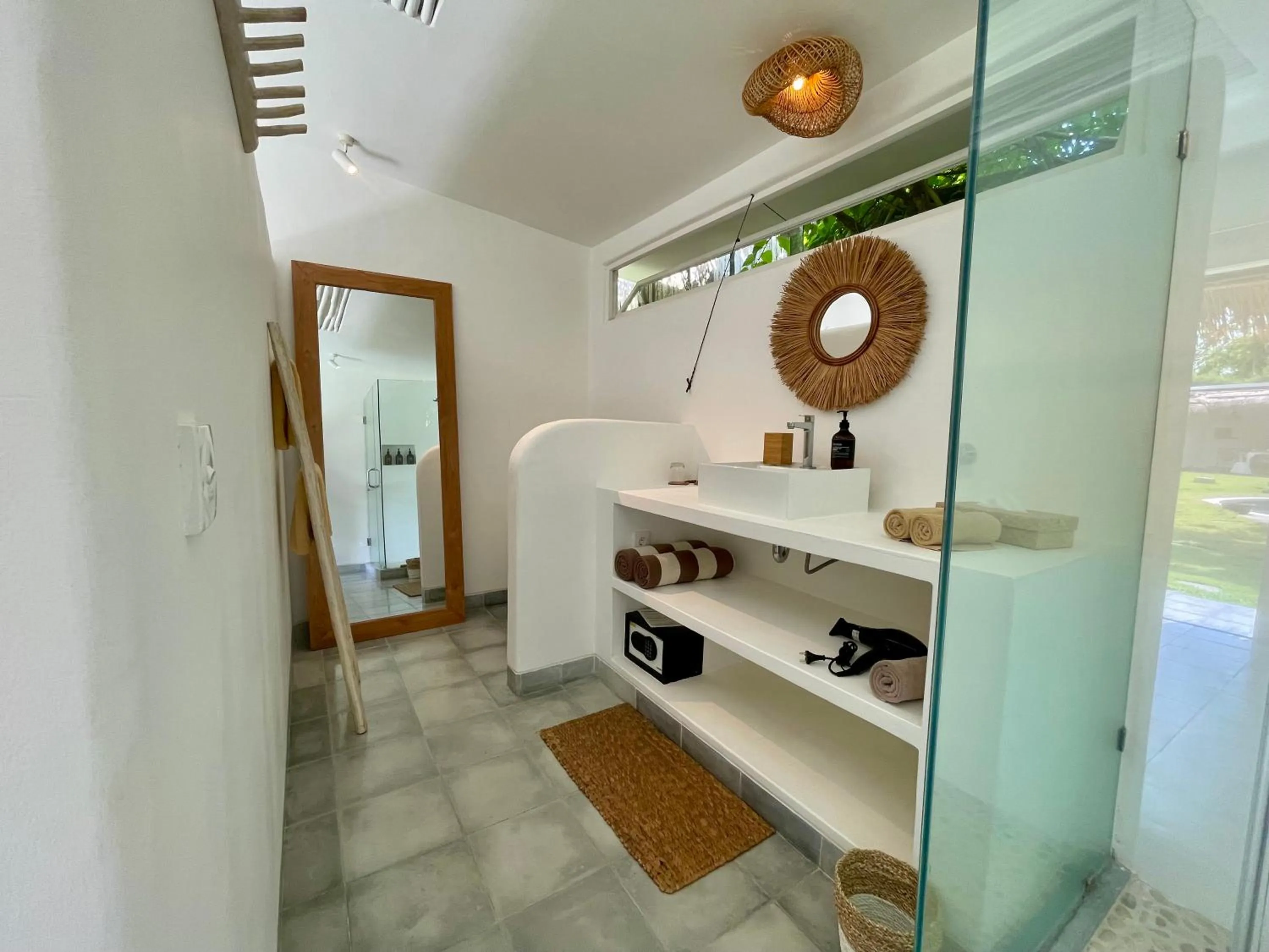 Bathroom in The Bingin Beach Villas' Bungalow Resort
