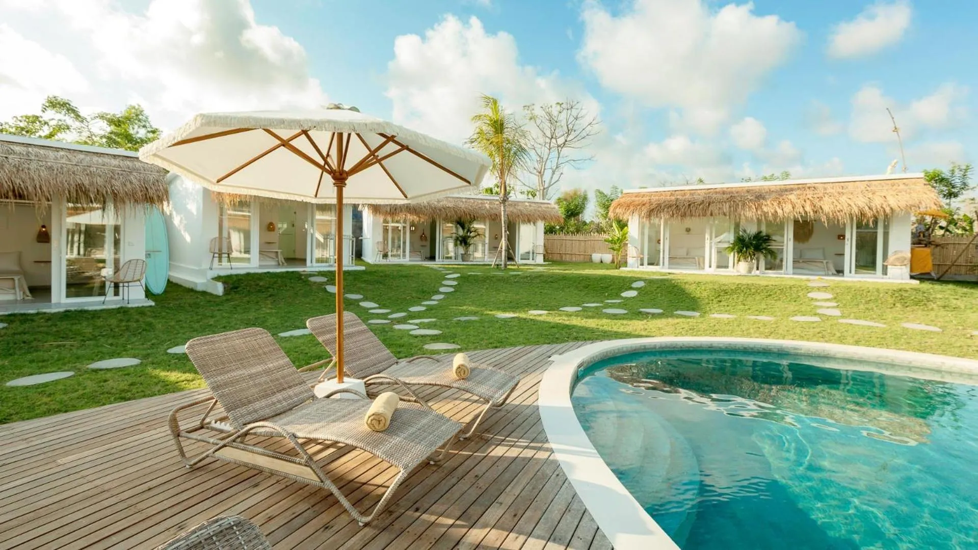 Property building in The Bingin Beach Villas' Bungalow Resort