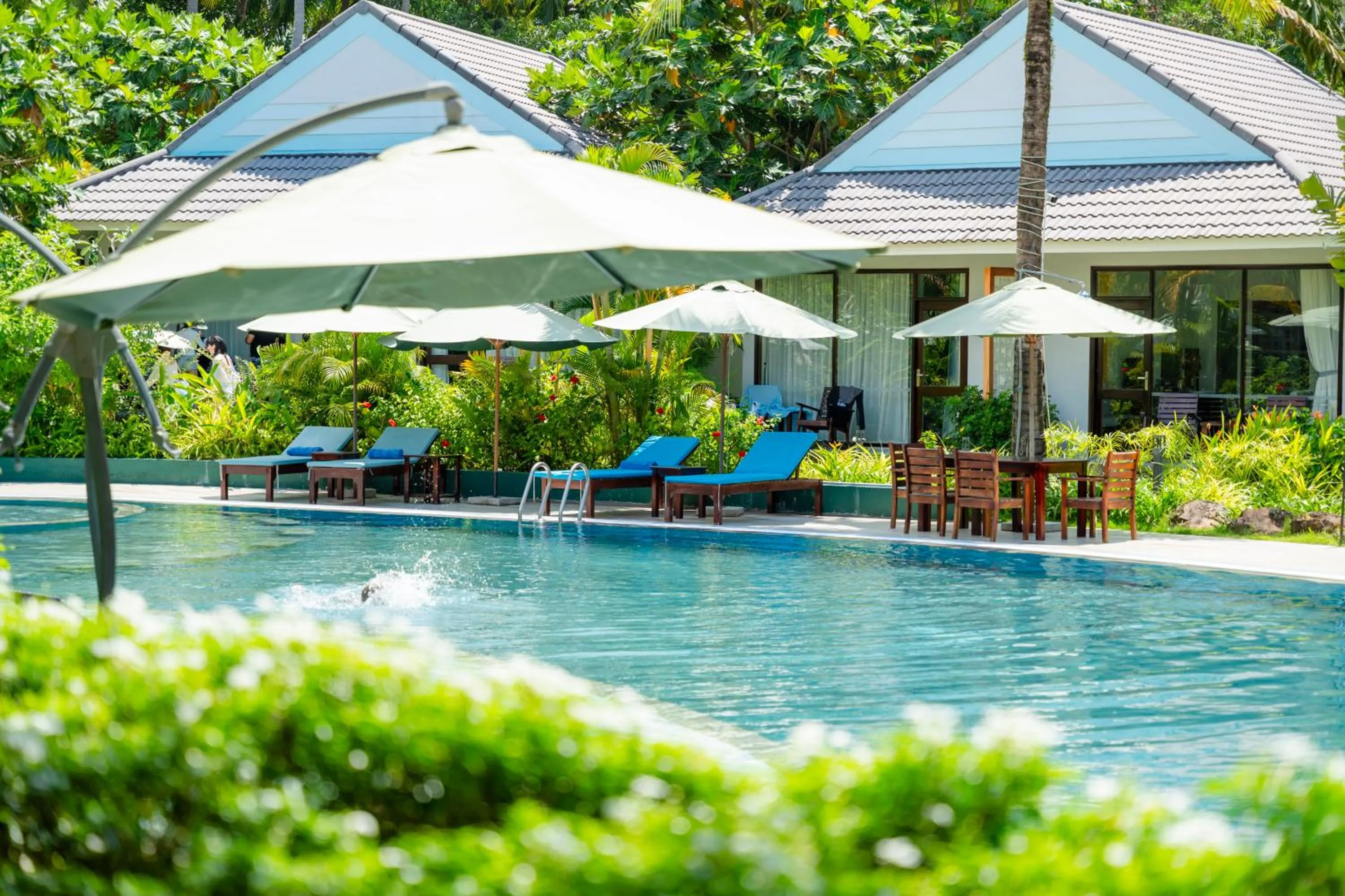 Garden view in Kingo Retreat Resort