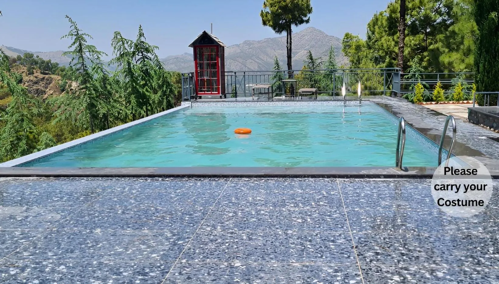 Swimming pool in Kanishka Retreat Resort Chail