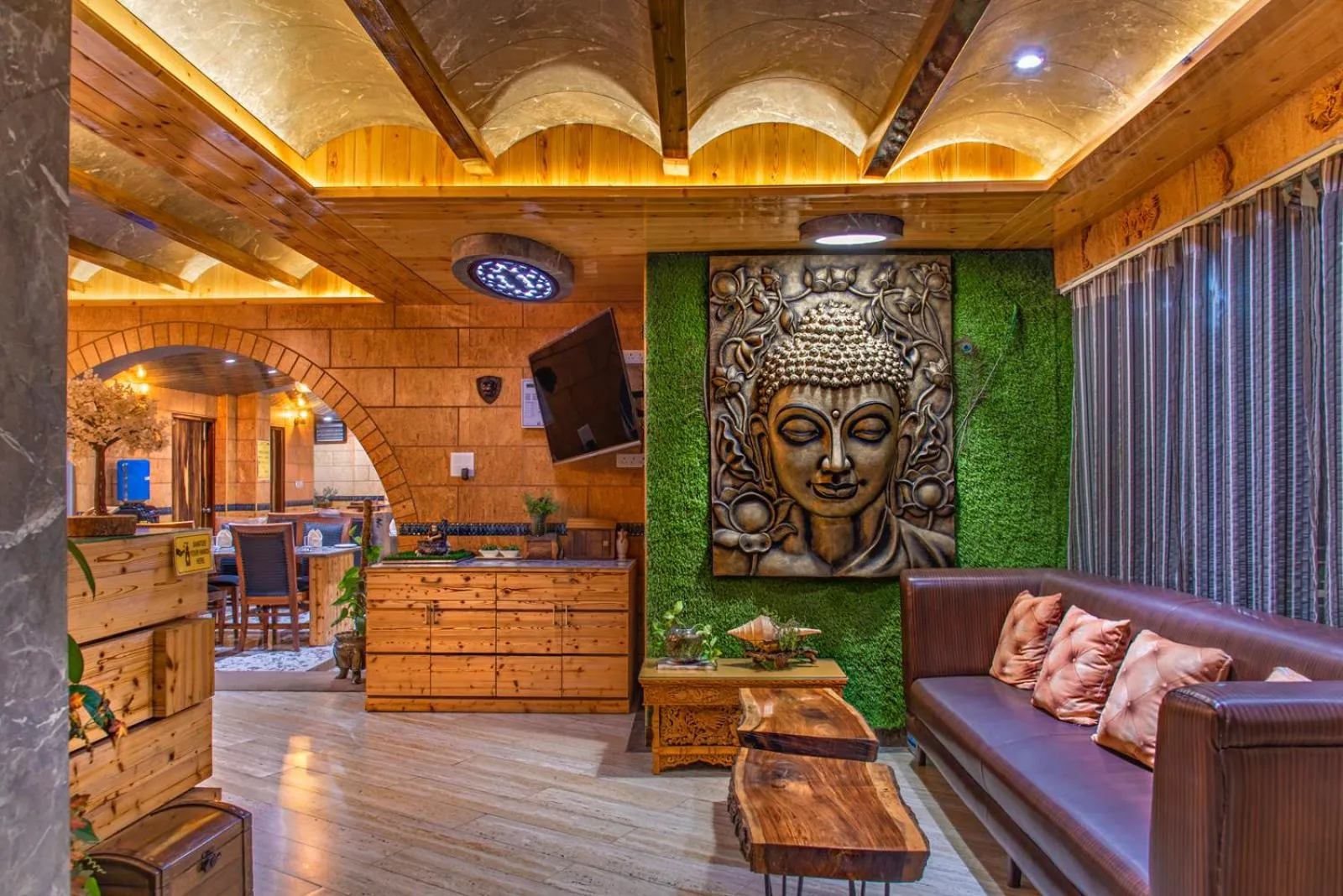 Seating area in Kanishka Retreat Resort Chail