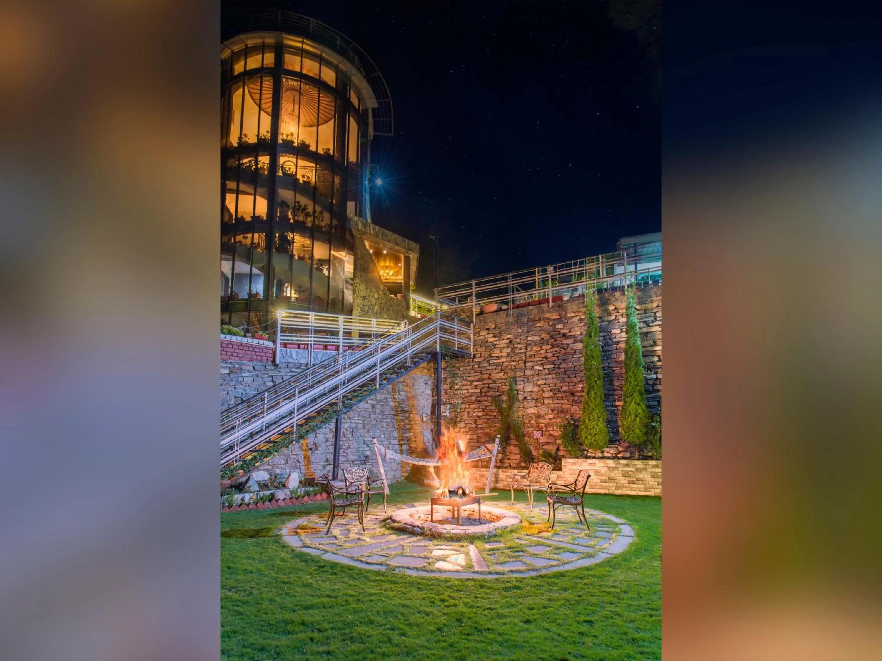 flat iron in Kanishka Retreat Resort Chail