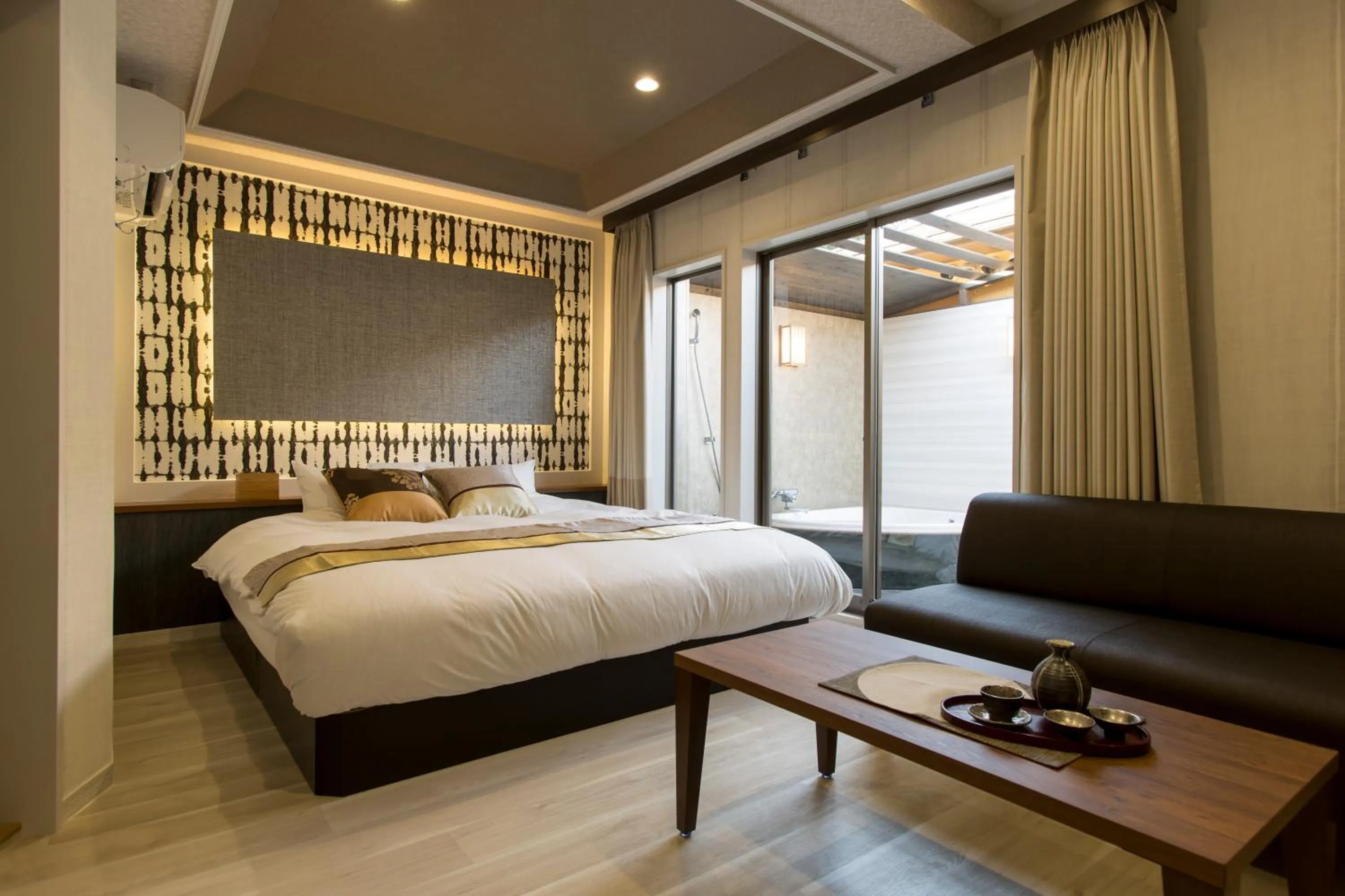 Bed in Tsuki no Yado Kaguya