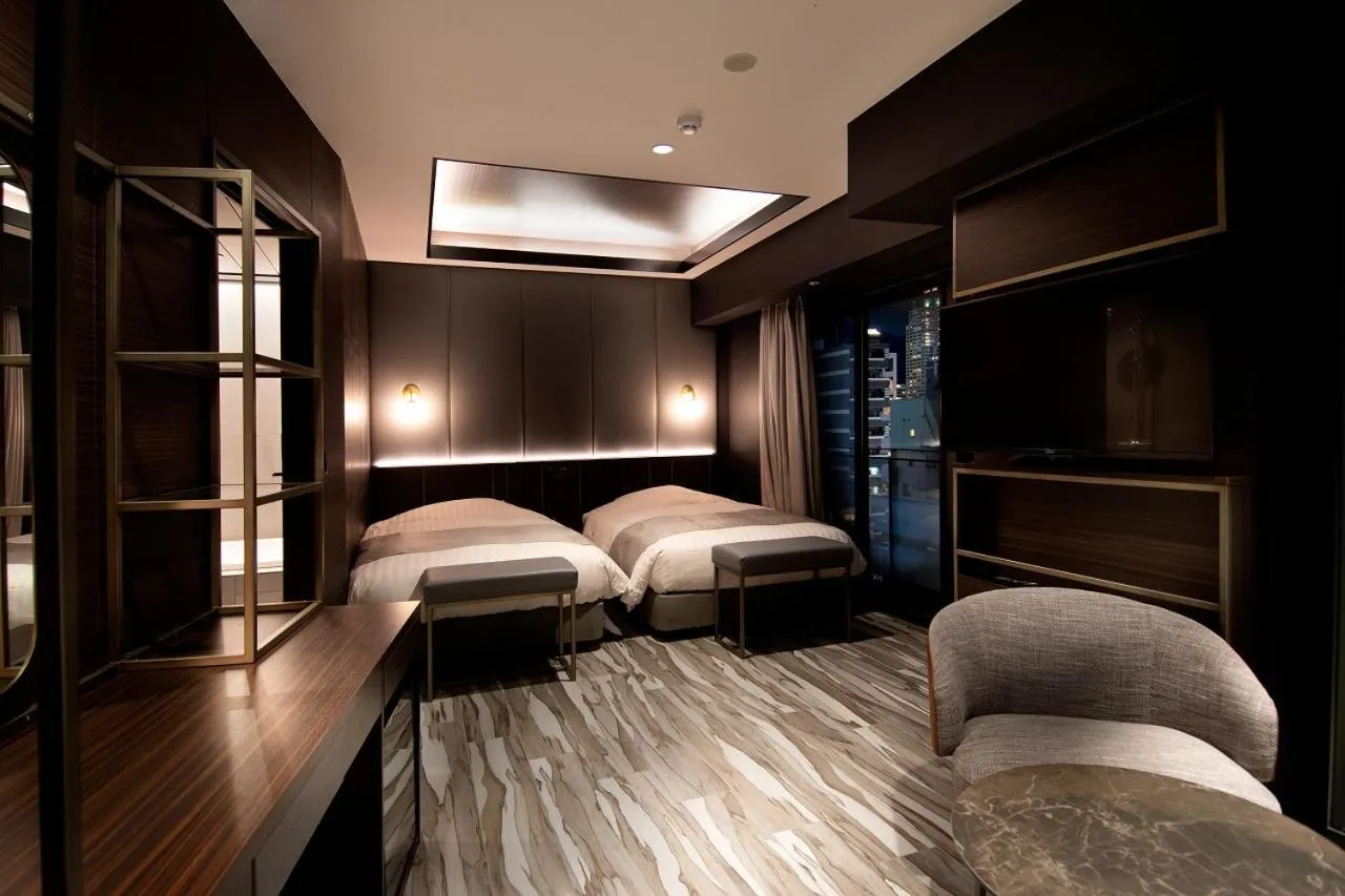 Bed in Kobe Plaza Hotel West