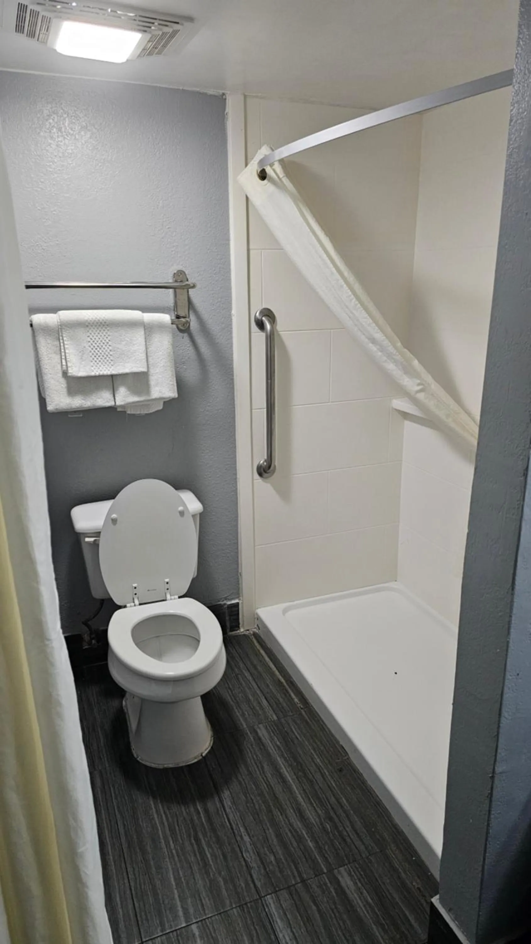 Bathroom in Econo Lodge Austin North near The Domain